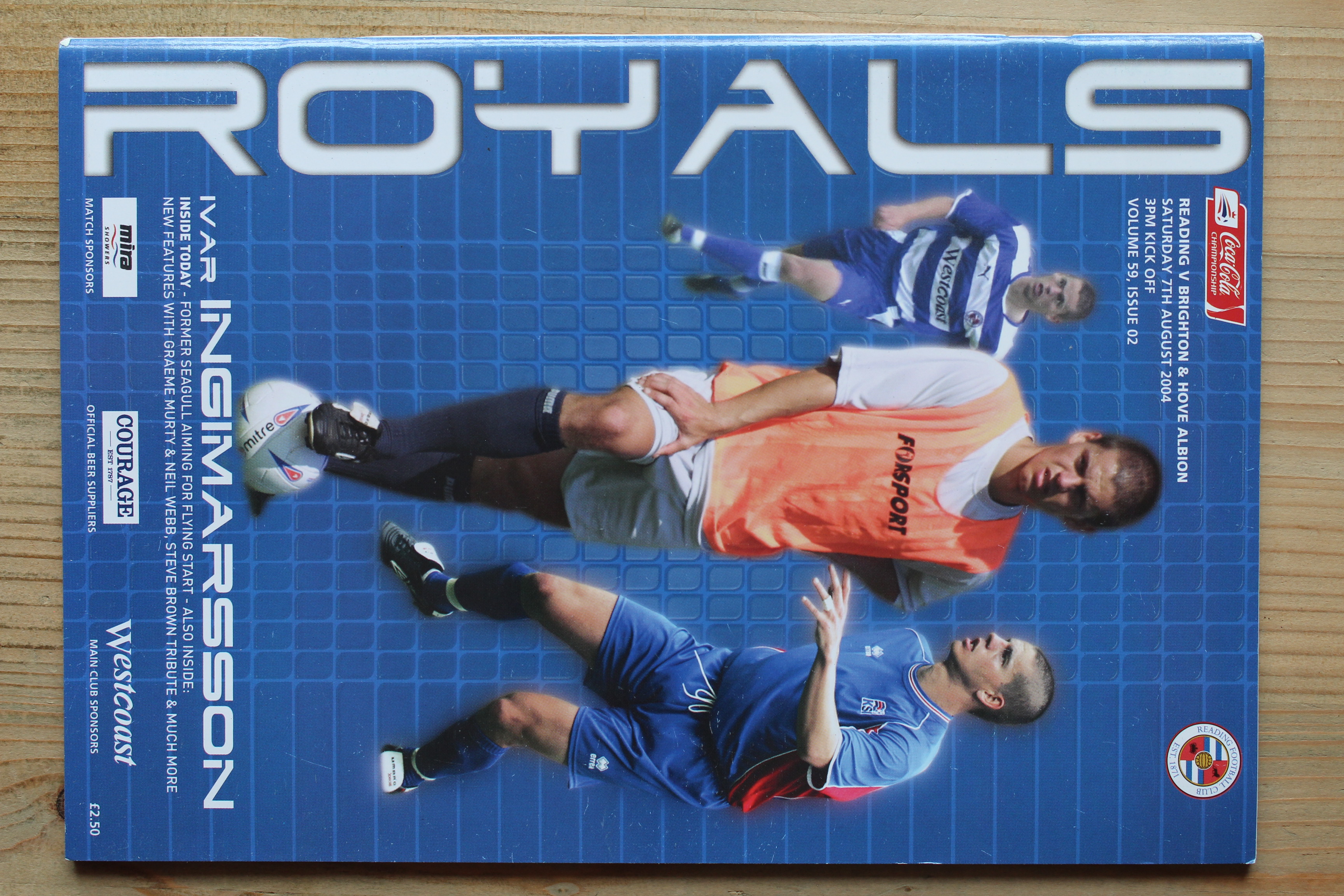 Reading FC v Brighton & Hove Albion FC