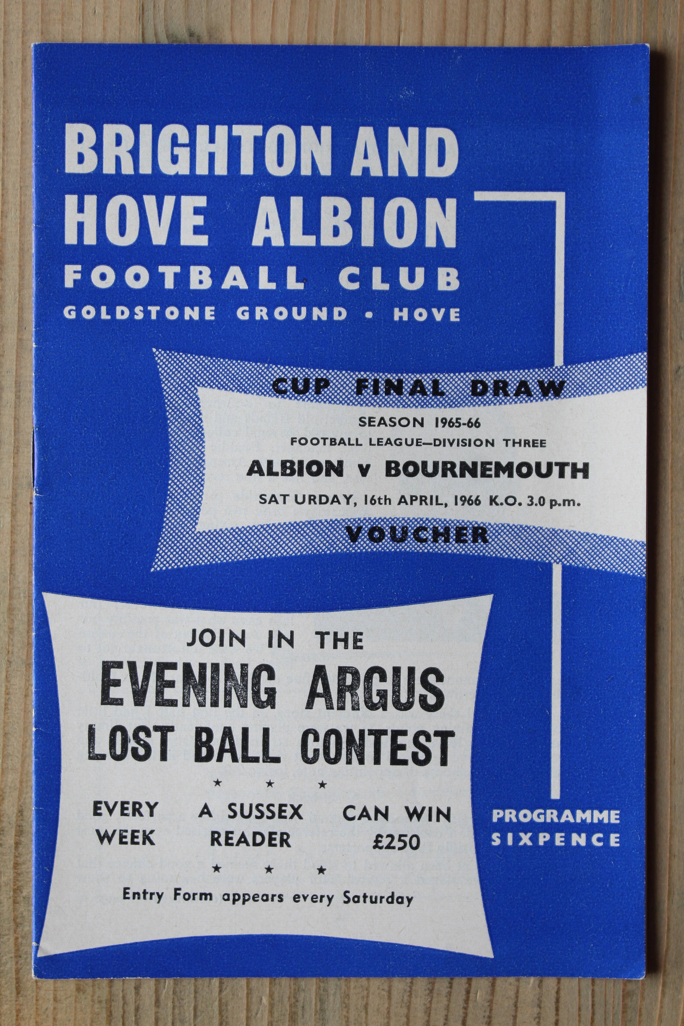 Brighton & Hove Albion FC v Bournemouth & Boscombe