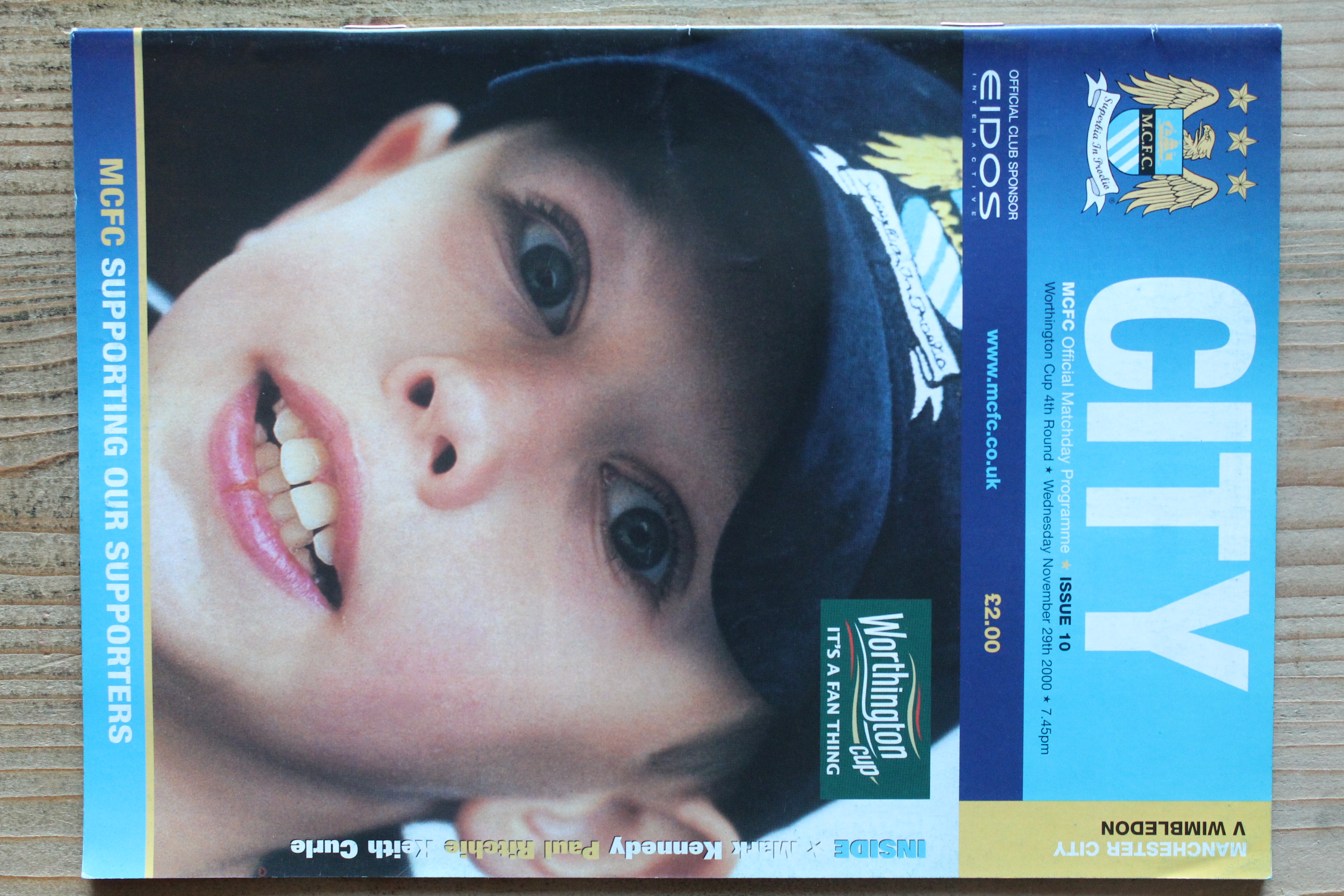 Manchester City FC v Wimbledon