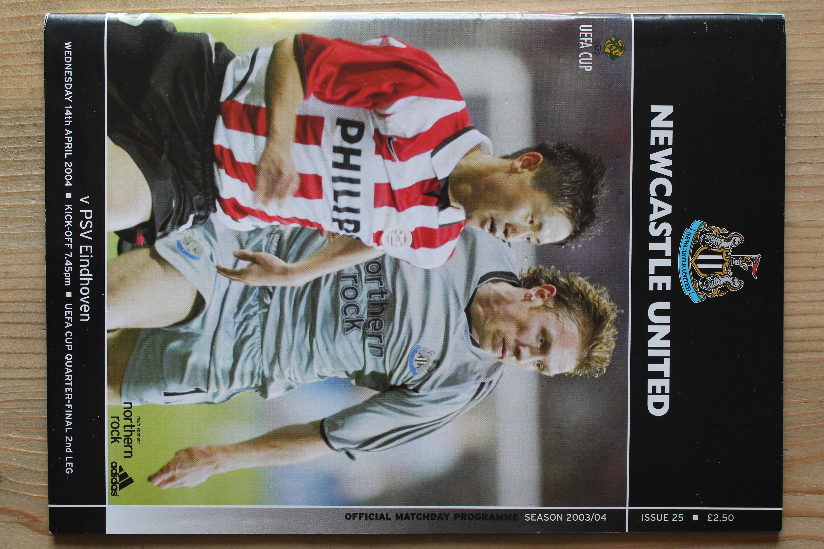 Newcastle United FC v PSV Eindhoven