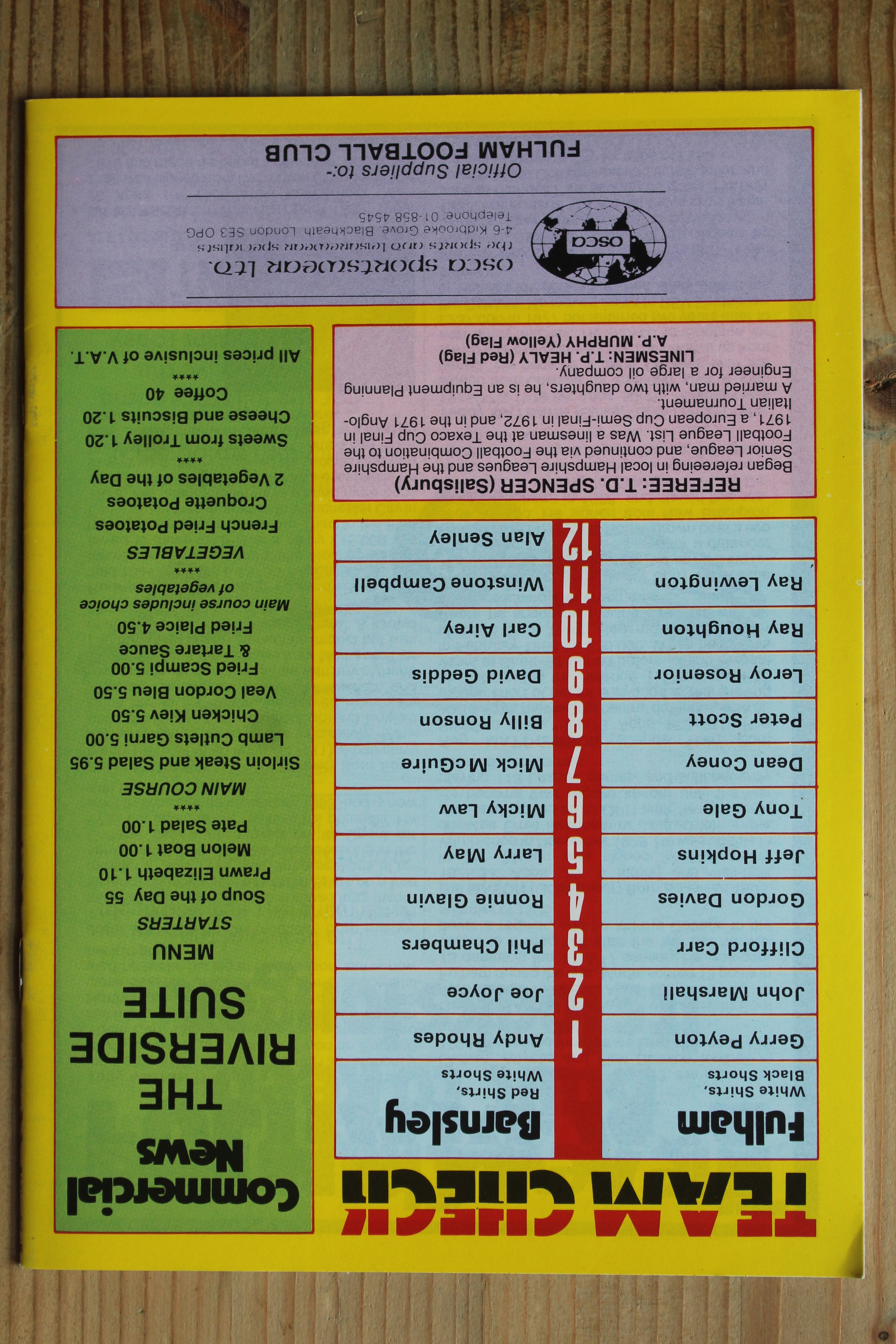 Fulham FC v Barnsley FC