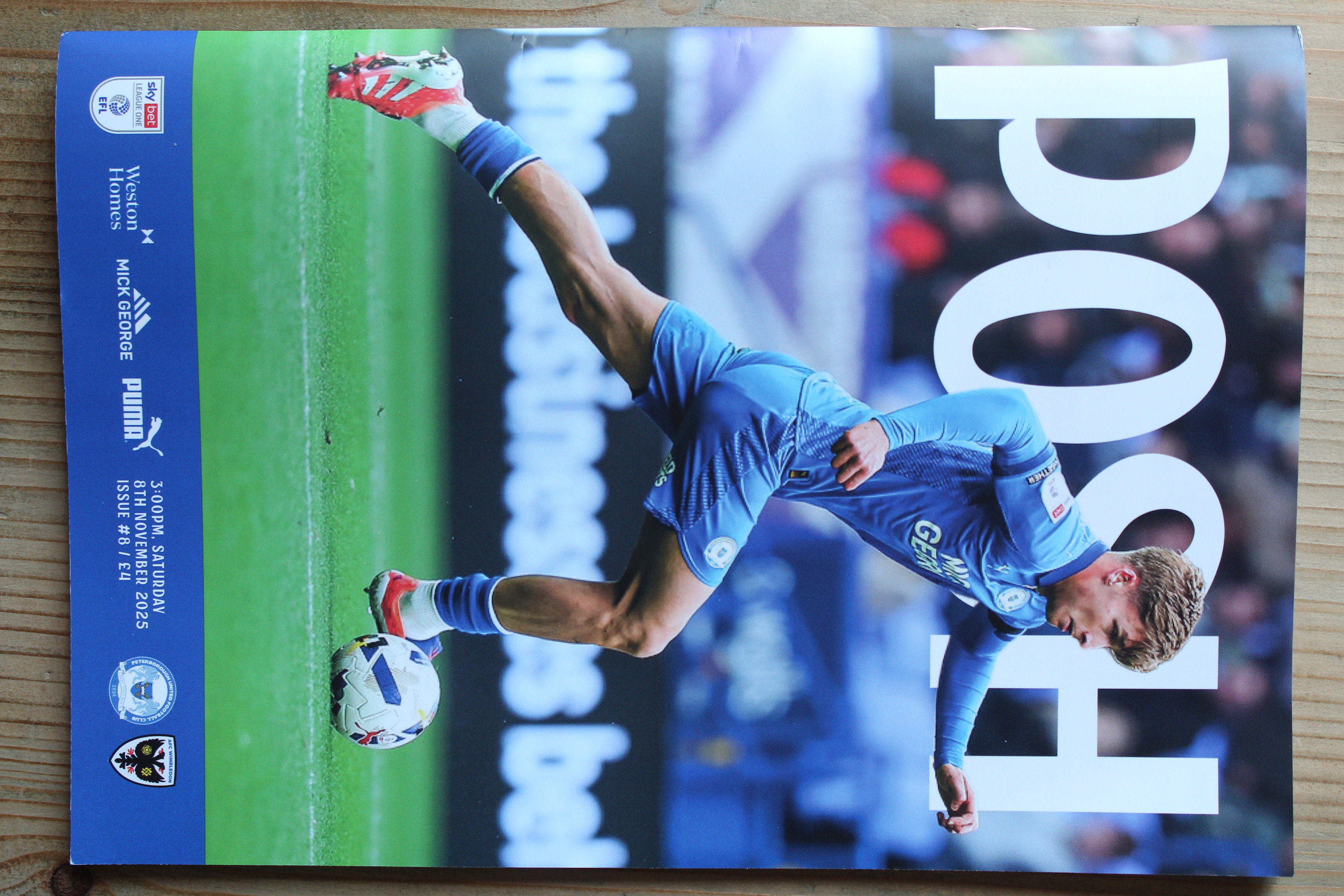 Peterborough United FC v AFC Wimbledon FC