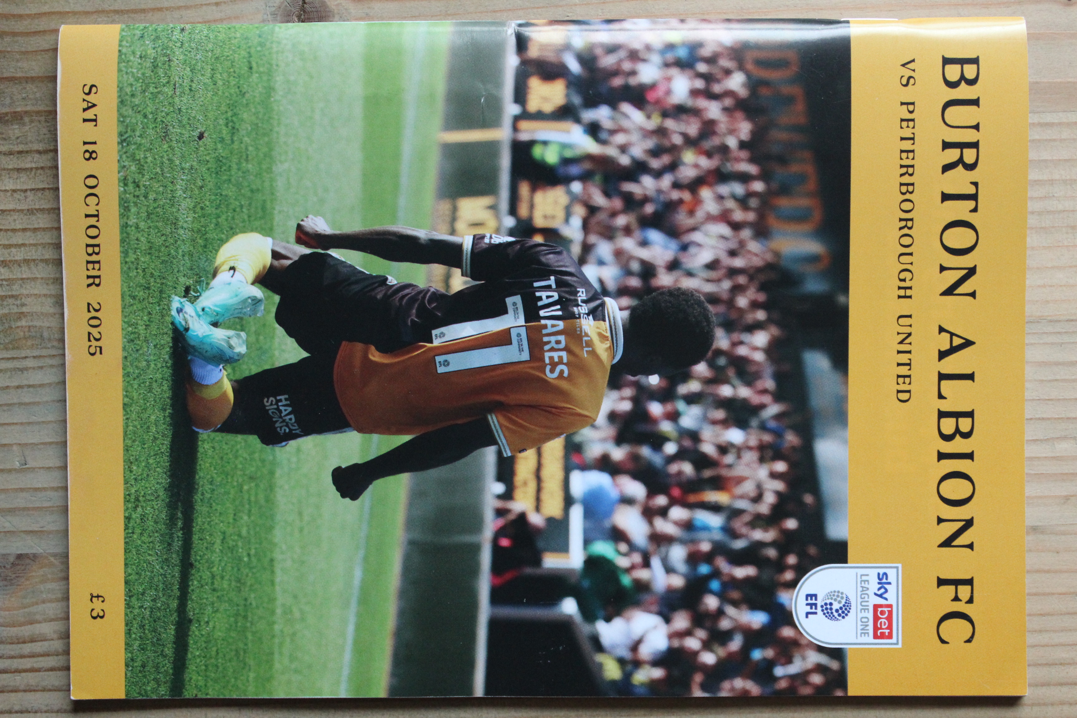 Burton Albion FC v Peterborough United FC