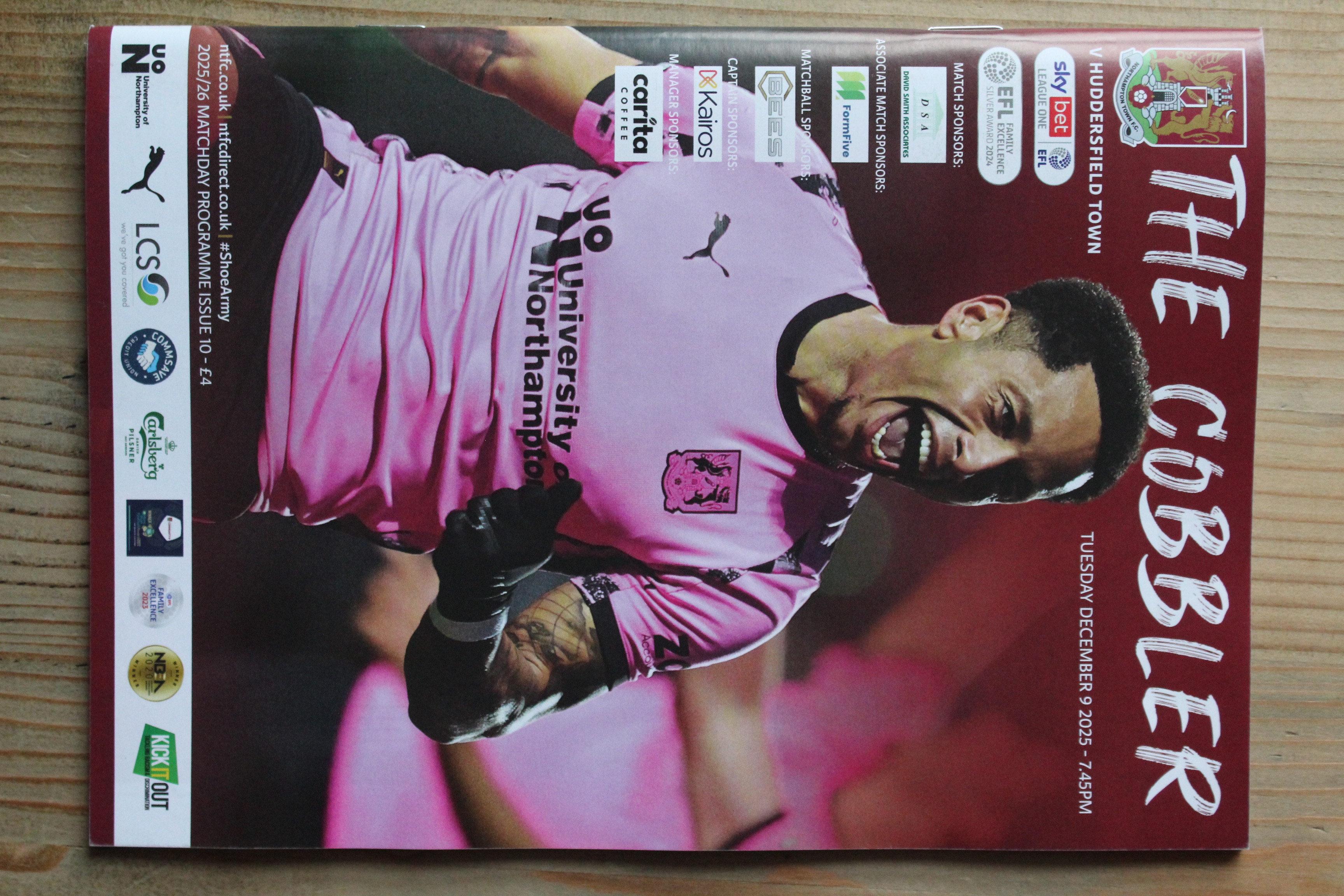 Northampton Town FC v Huddersfield Town FC