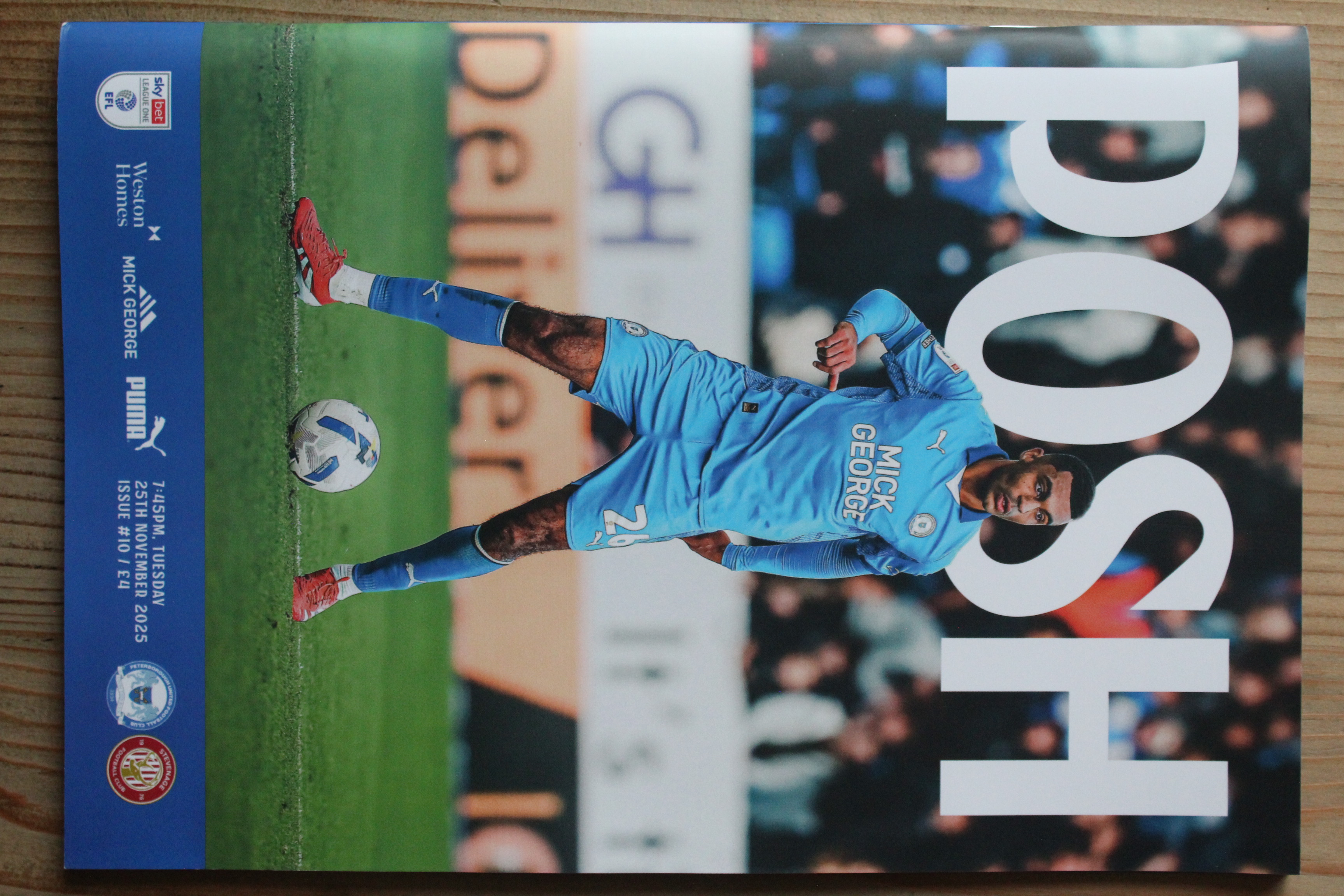 Peterborough United FC v Stevenage Borough FC