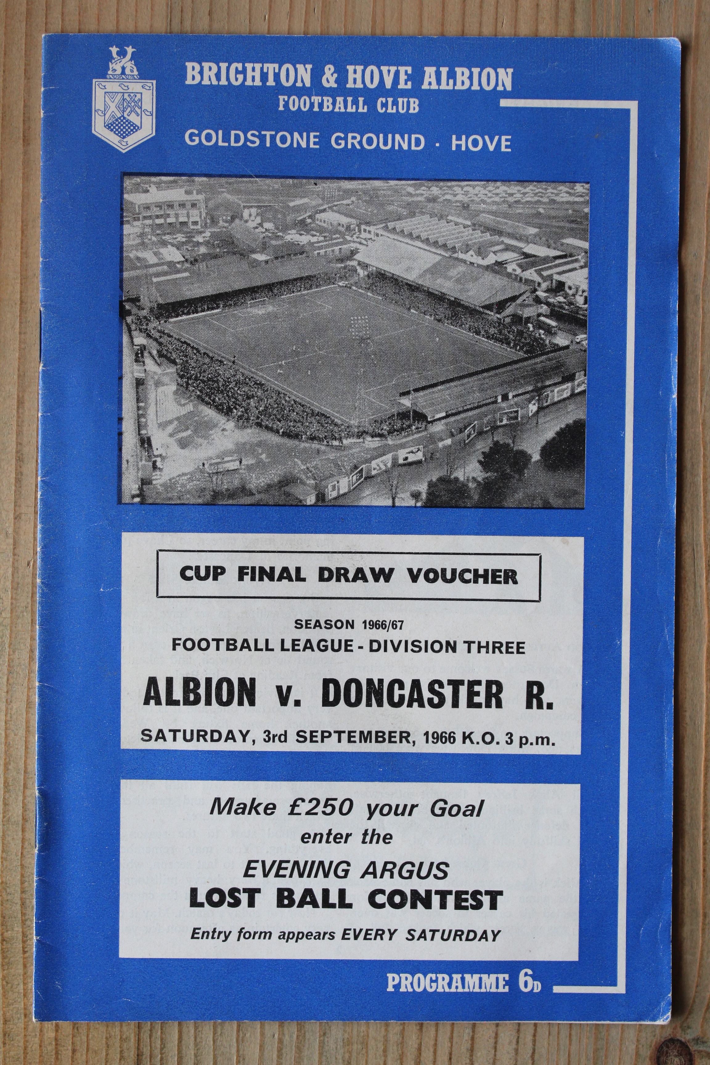 Brighton & Hove Albion FC v Doncaster Rovers FC