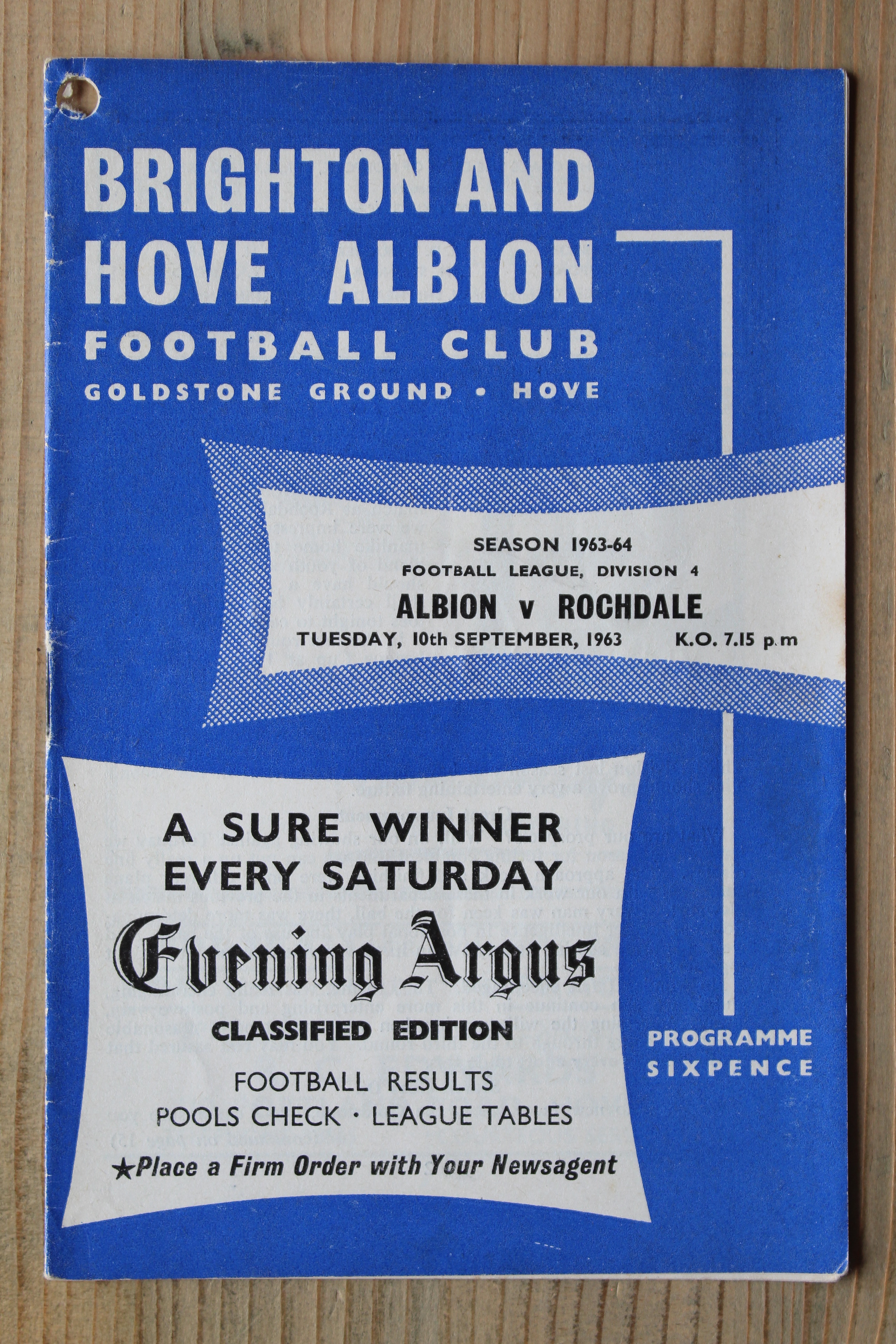 Brighton & Hove Albion FC v Rochdale FC
