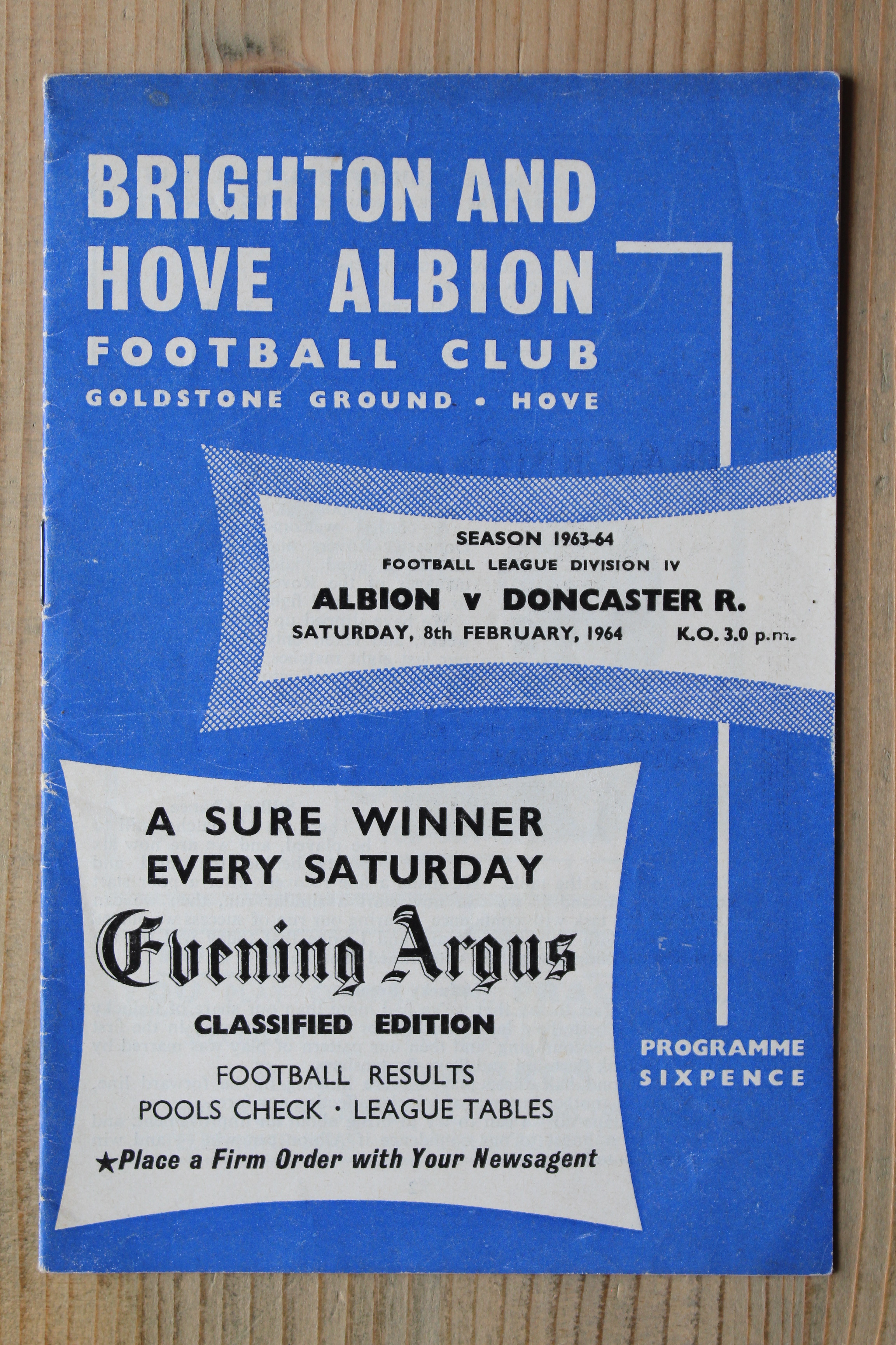 Brighton & Hove Albion FC v Doncaster Rovers FC