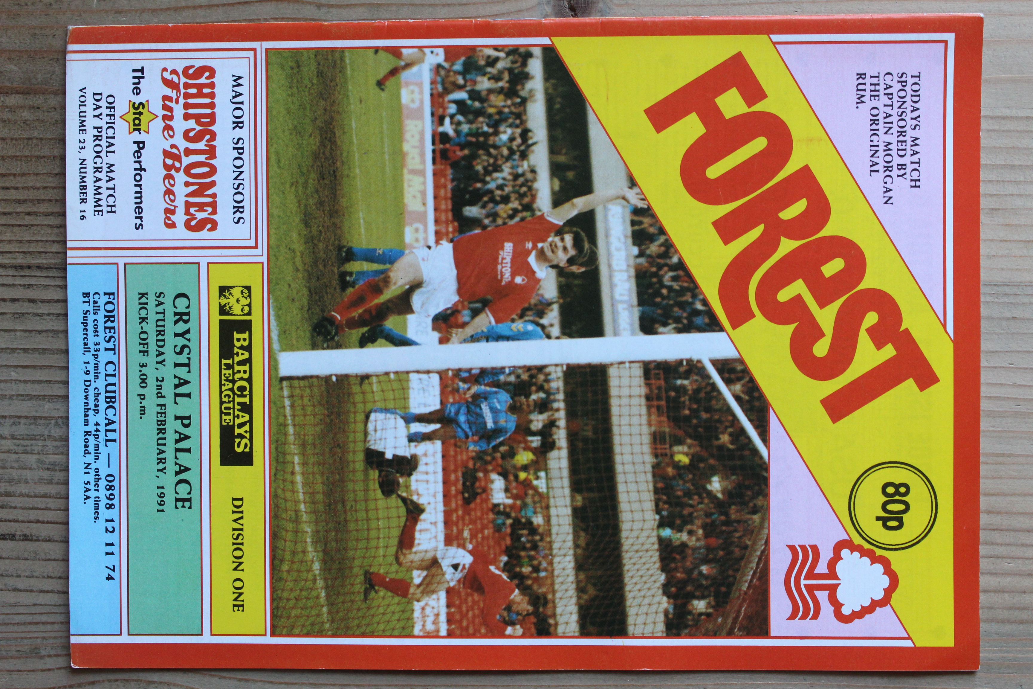 Nottingham Forest FC v Crystal Palace FC