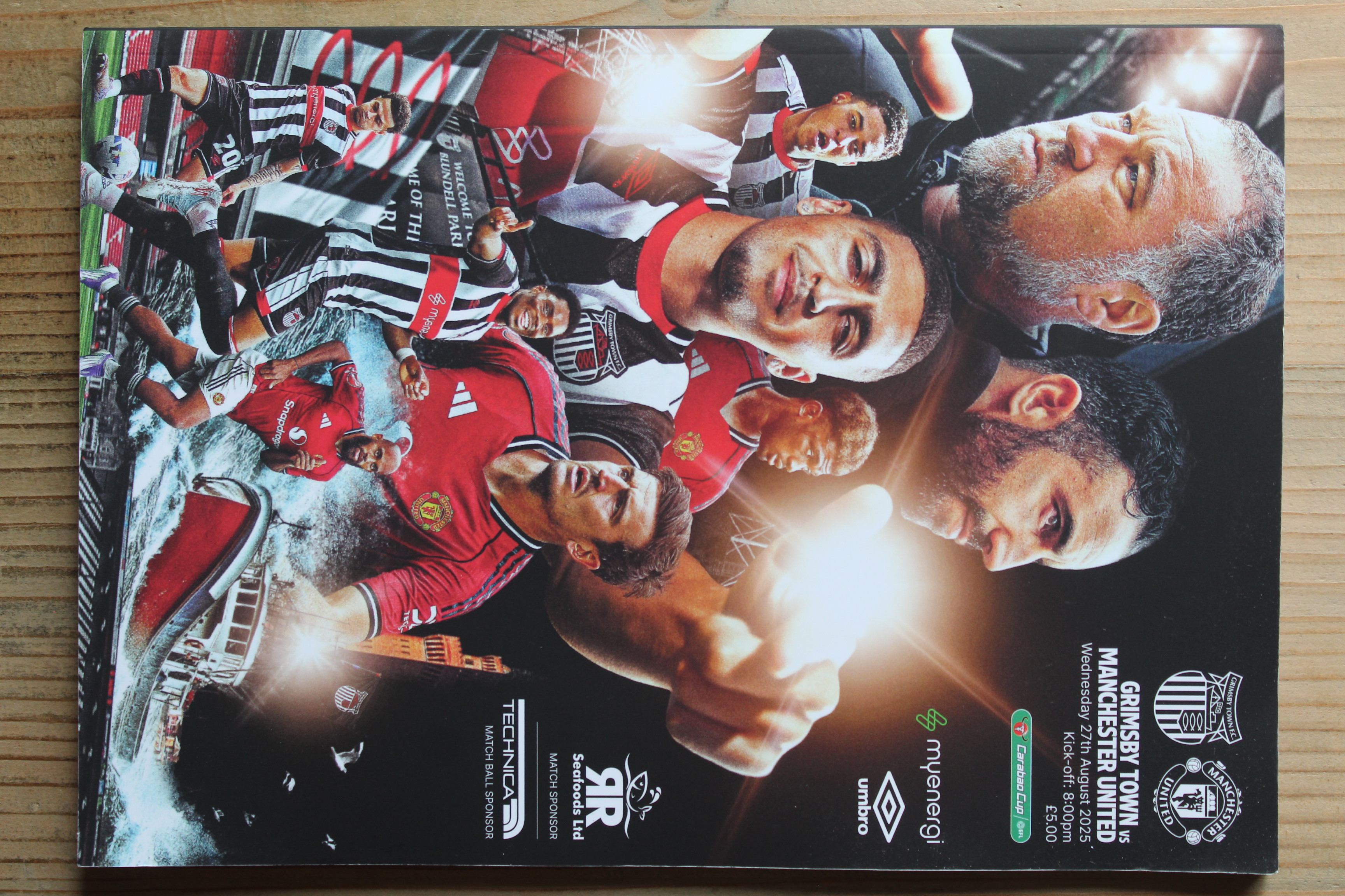 Grimsby Town FC v Manchester United FC