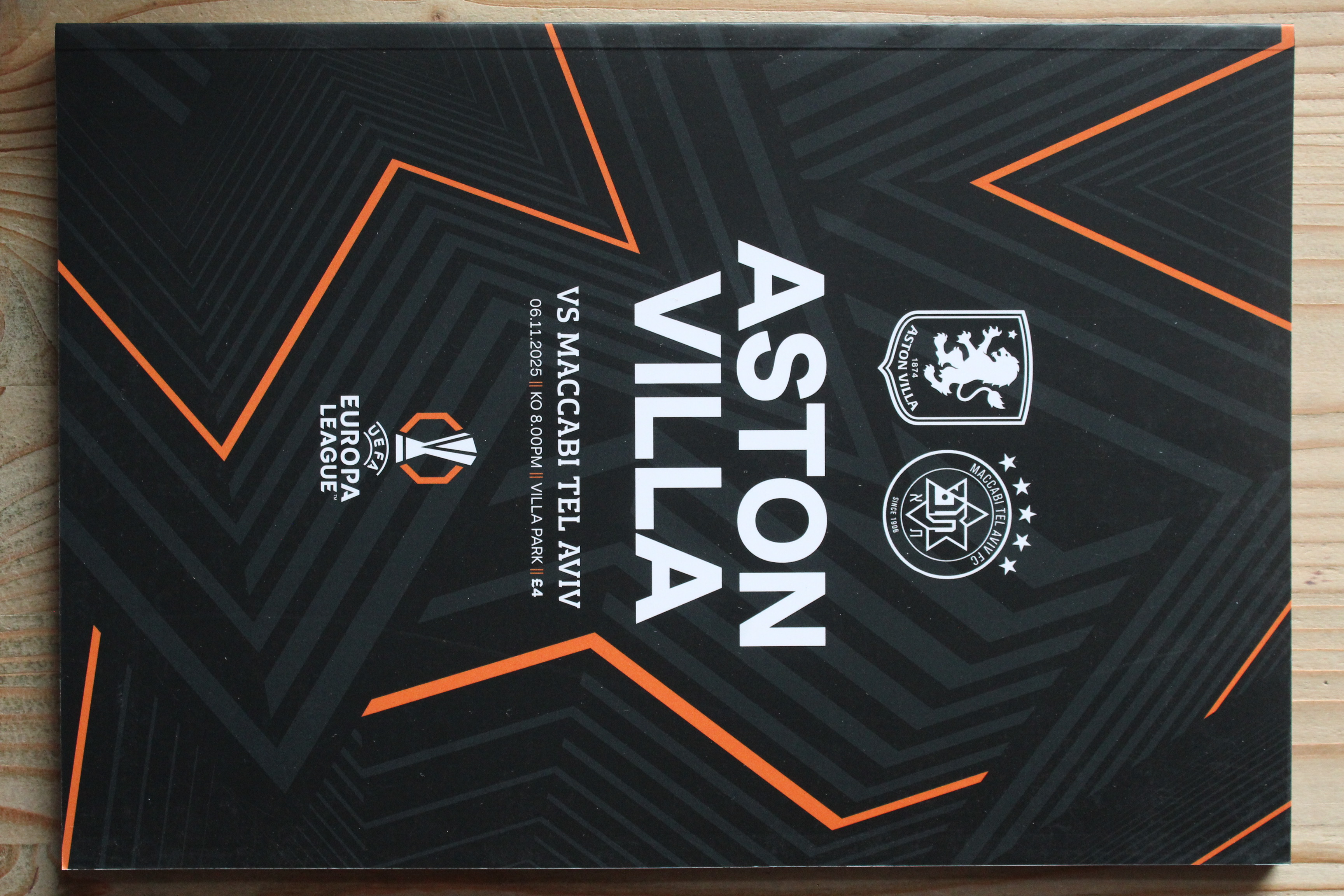 Aston Villa FC v Maccabi Tel-Aviv