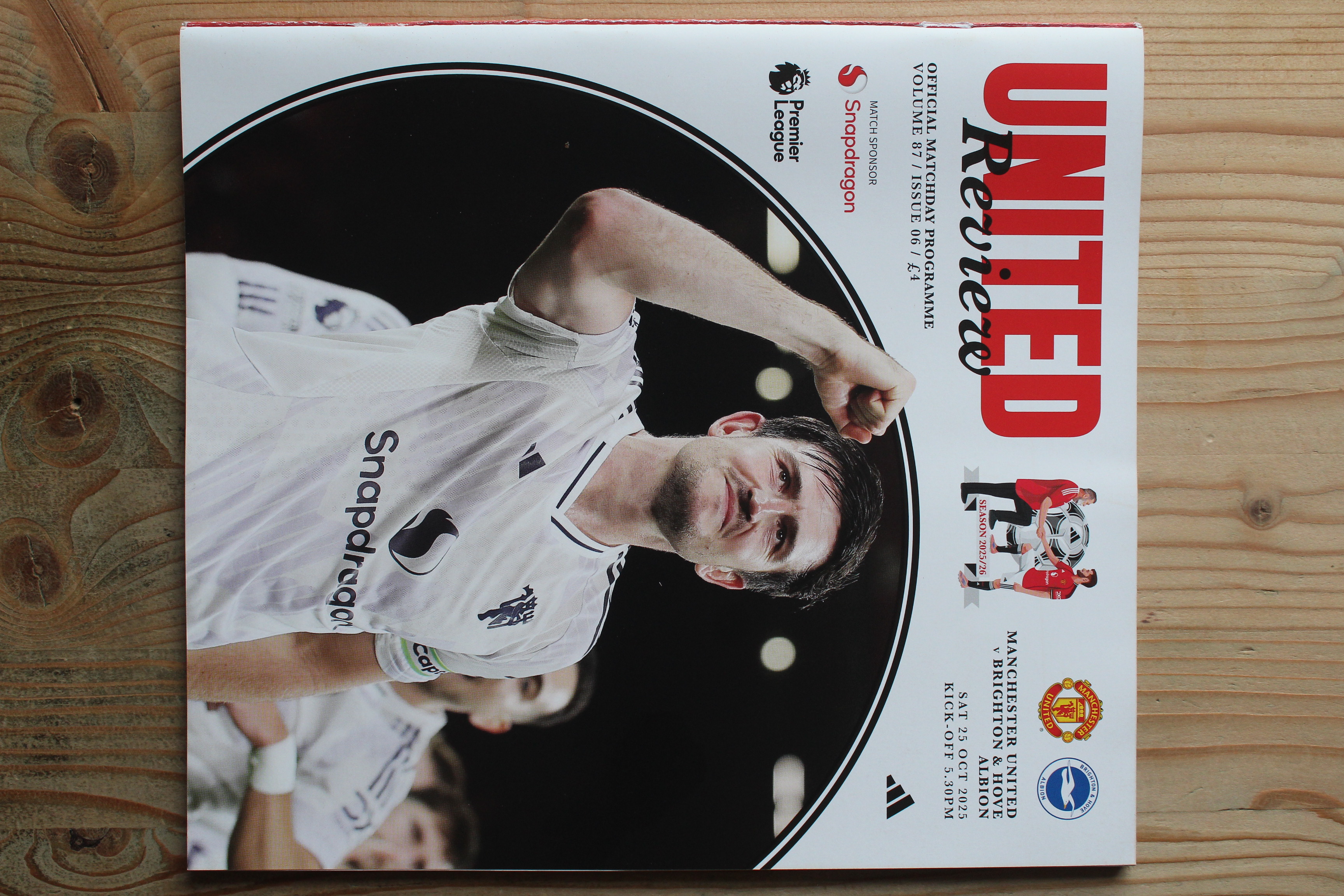 Manchester United FC v Brighton & Hove Albion FC