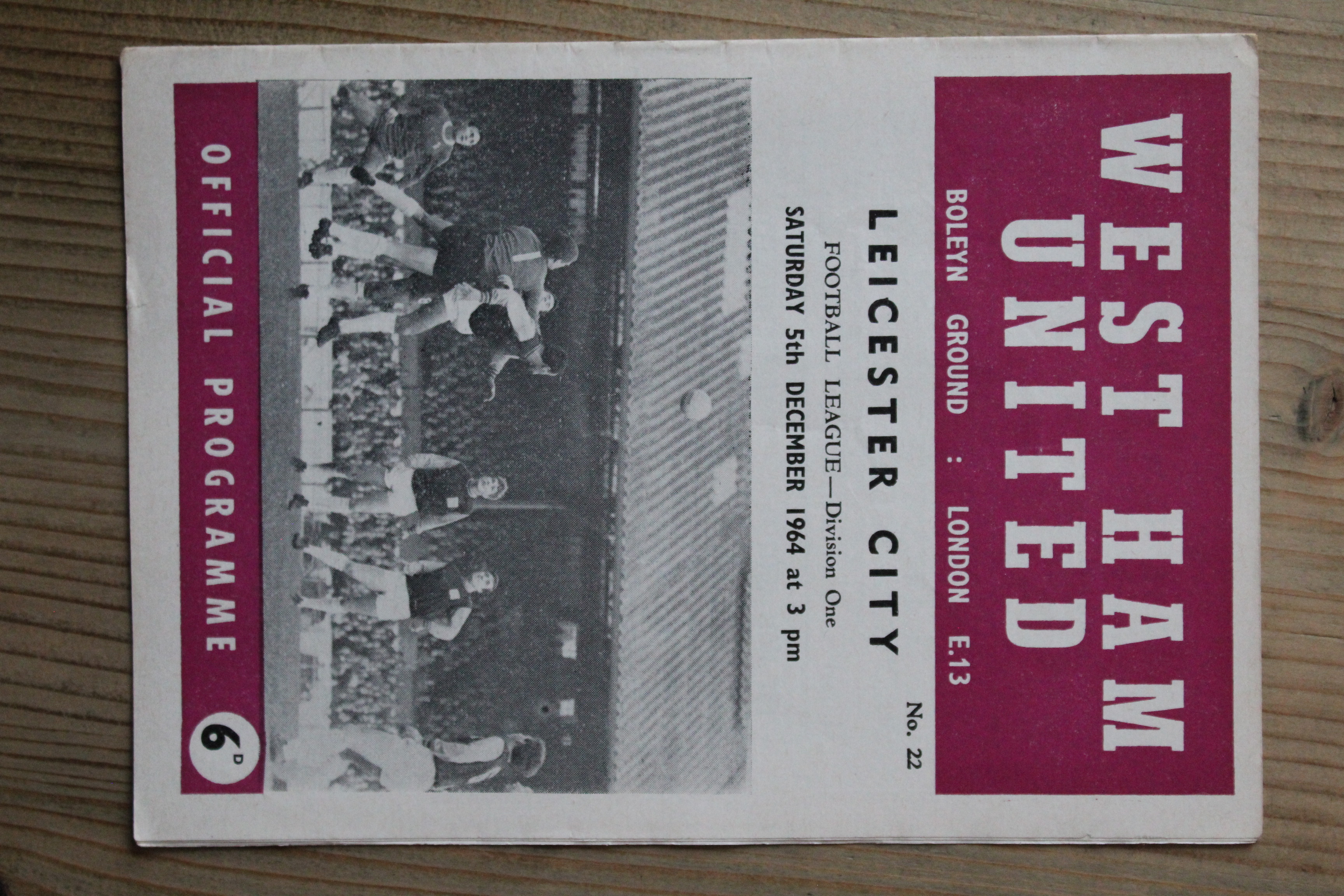 West Ham United FC v Leicester City FC