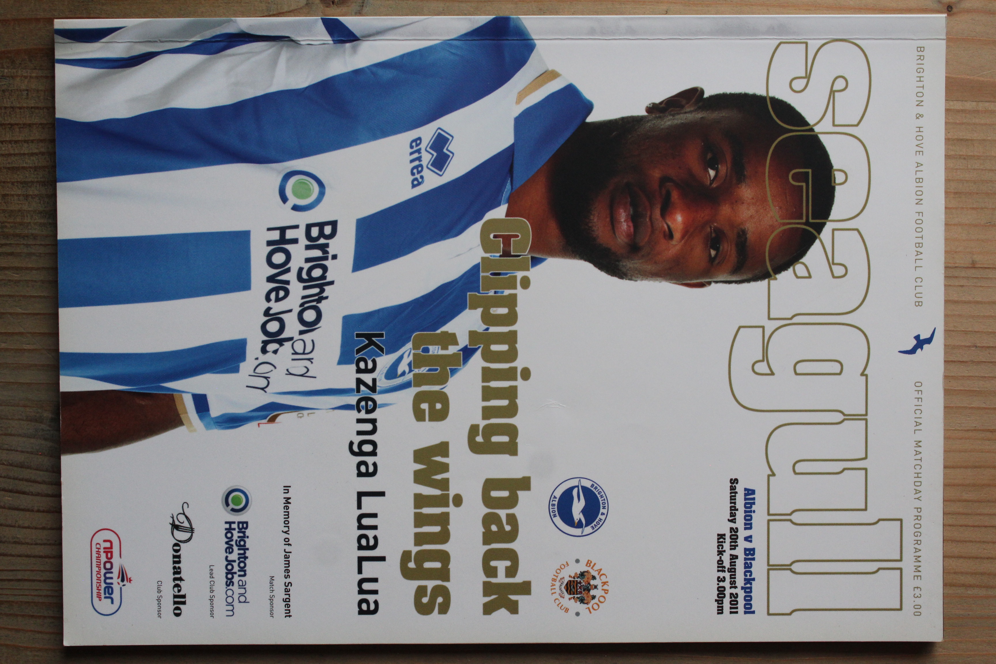 Brighton & Hove Albion FC v Blackpool FC