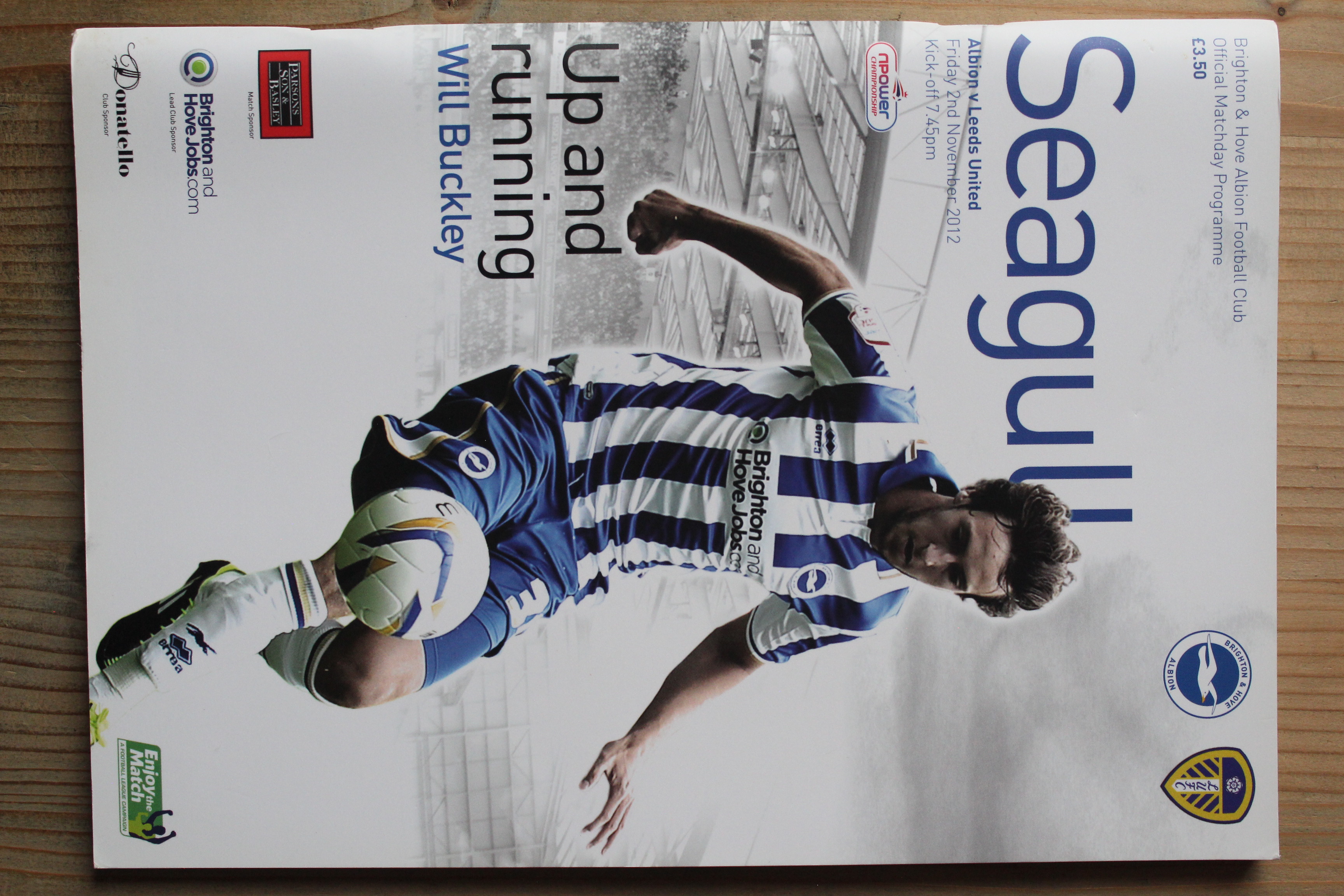 Brighton & Hove Albion FC v Leeds United FC