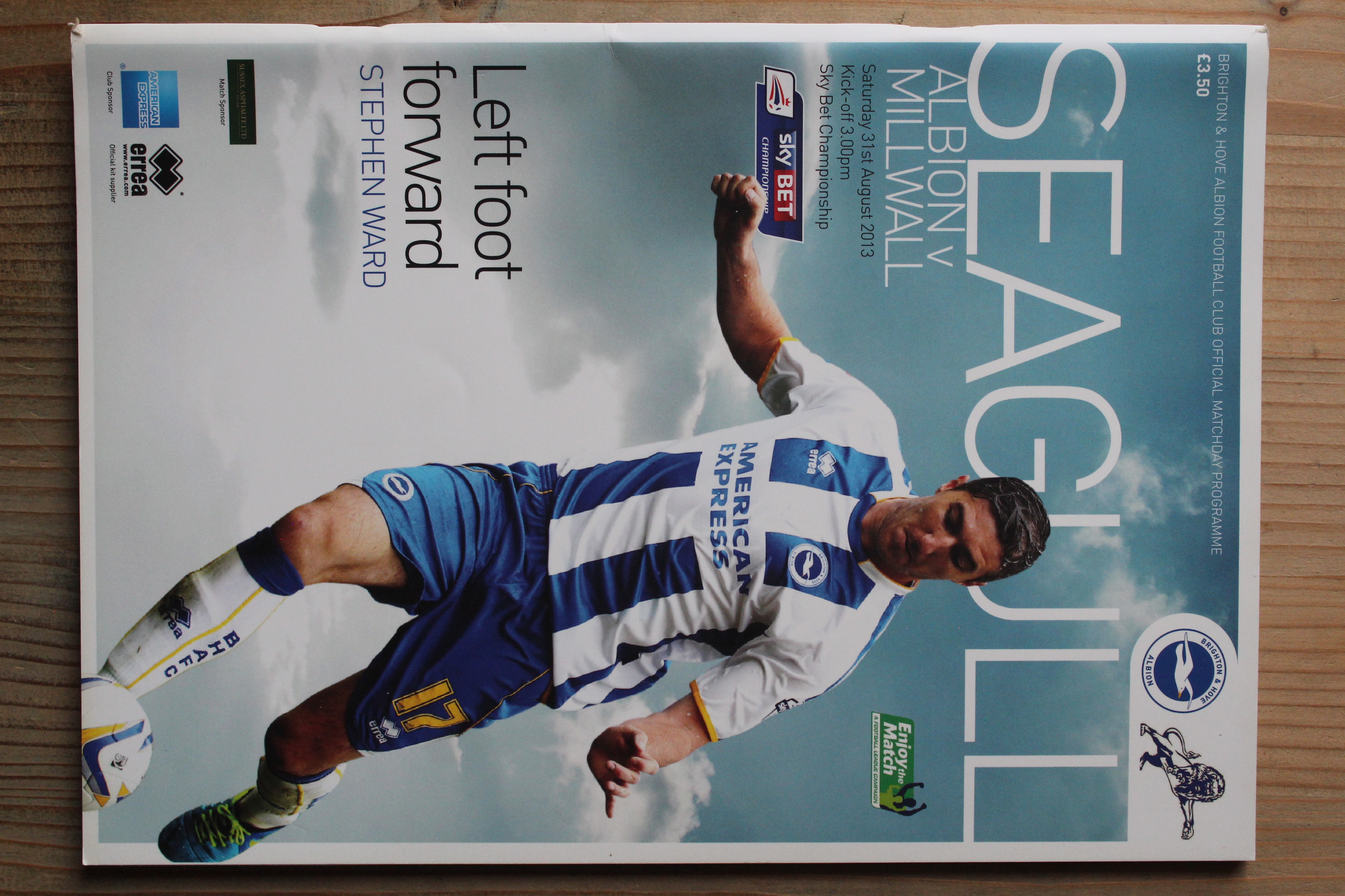 Brighton & Hove Albion FC v Millwall FC