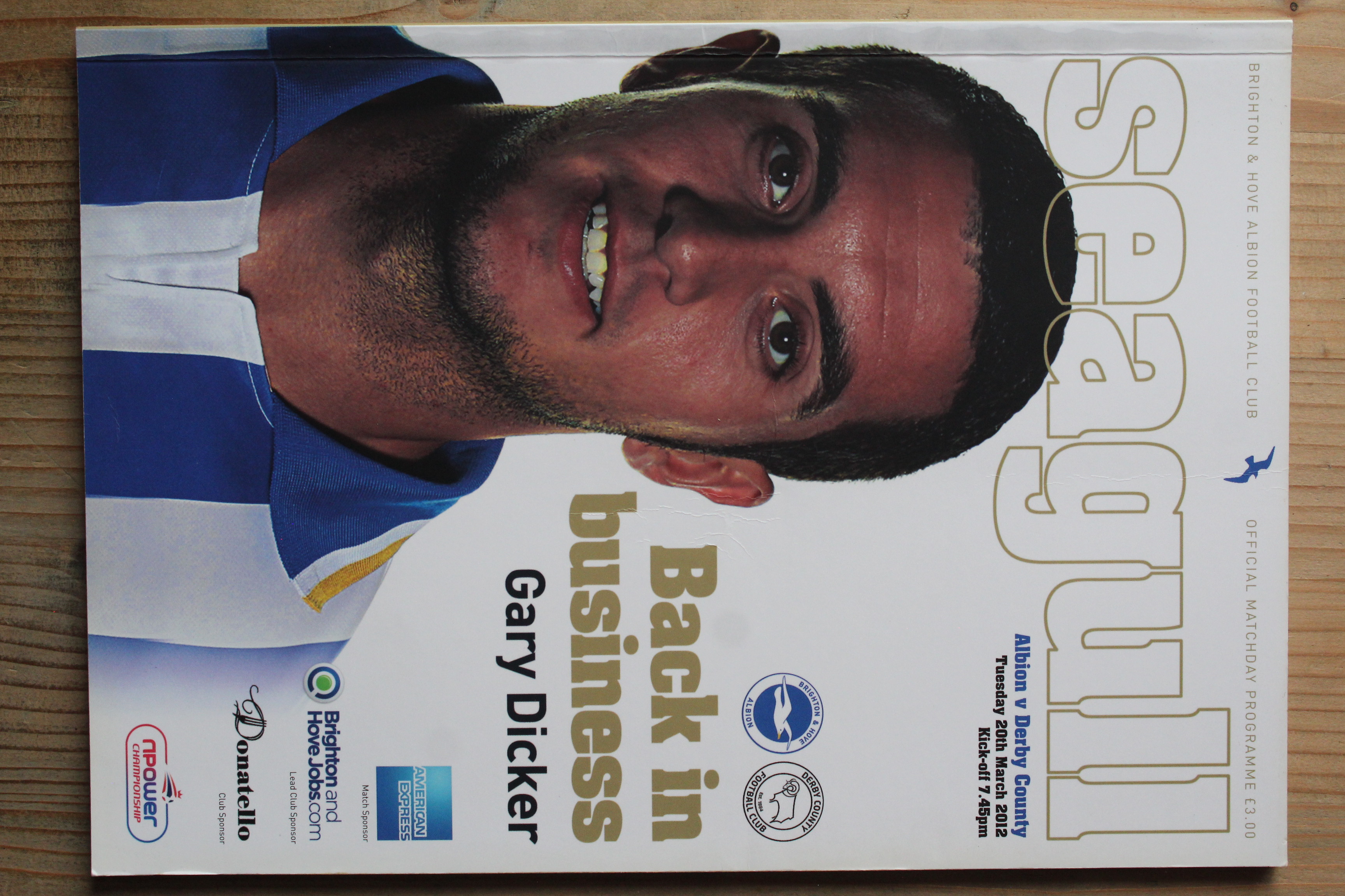 Brighton & Hove Albion FC v Derby County FC