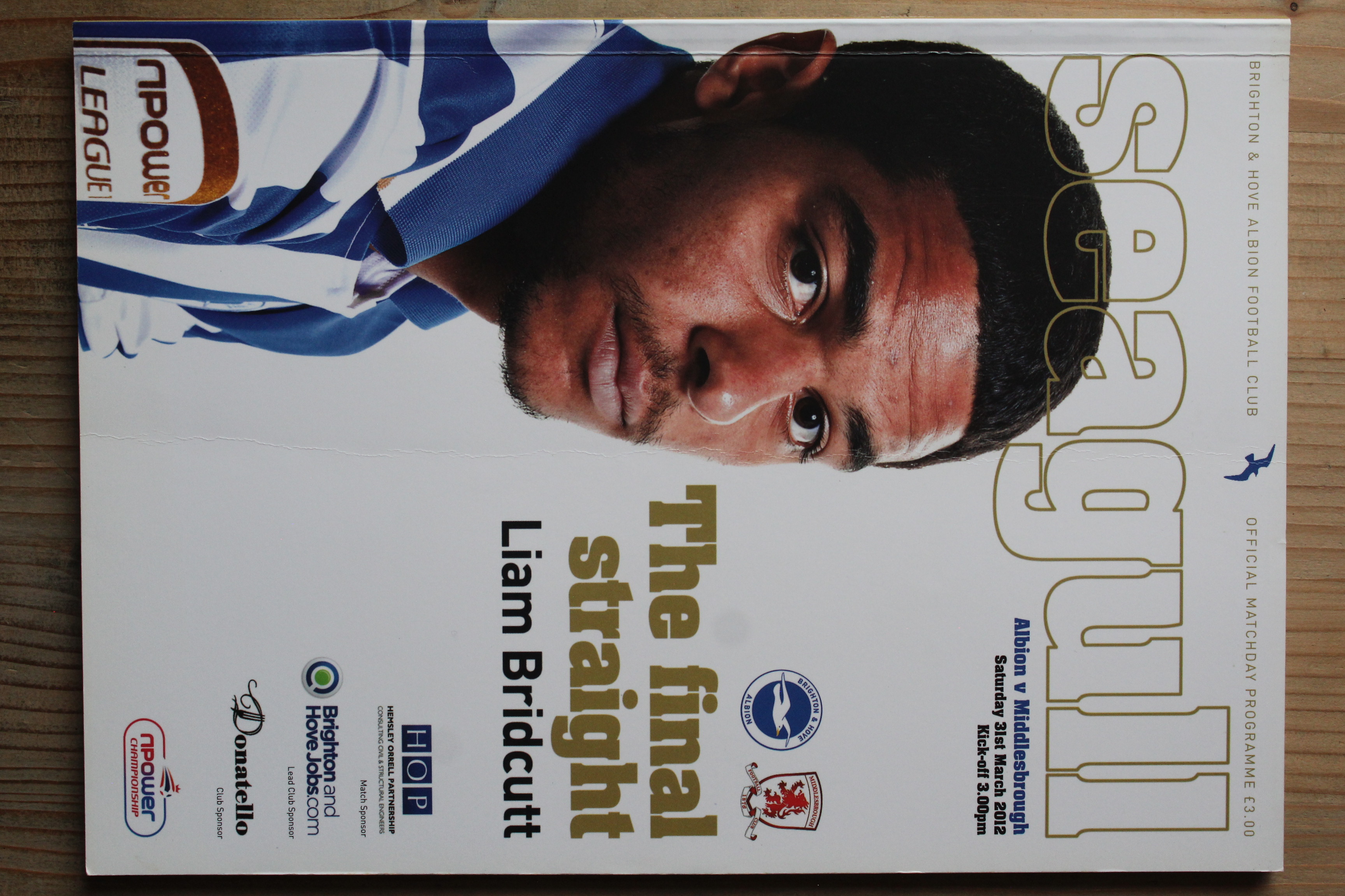 Brighton & Hove Albion FC v Middlesbrough FC