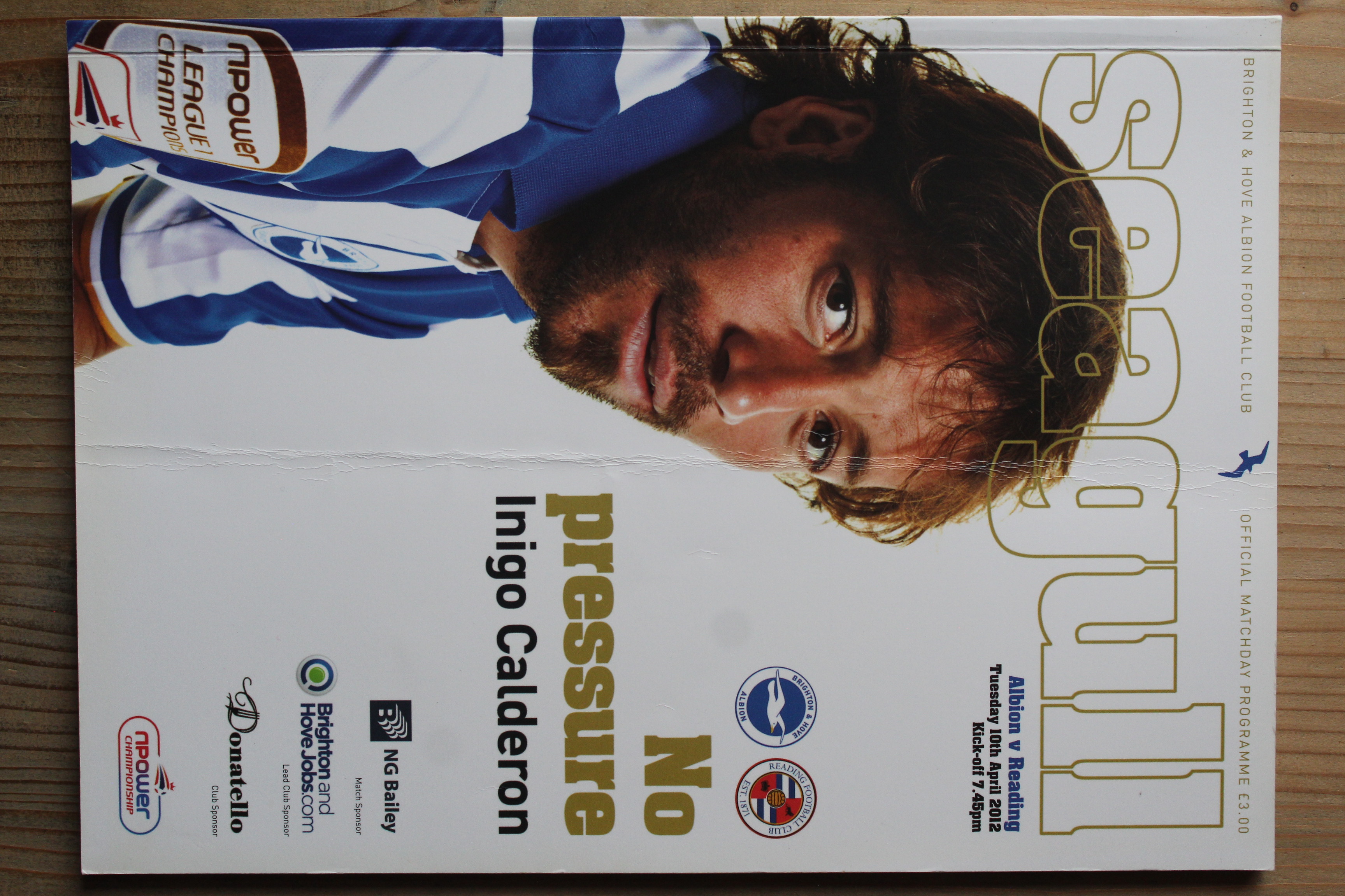 Brighton & Hove Albion FC v Reading FC