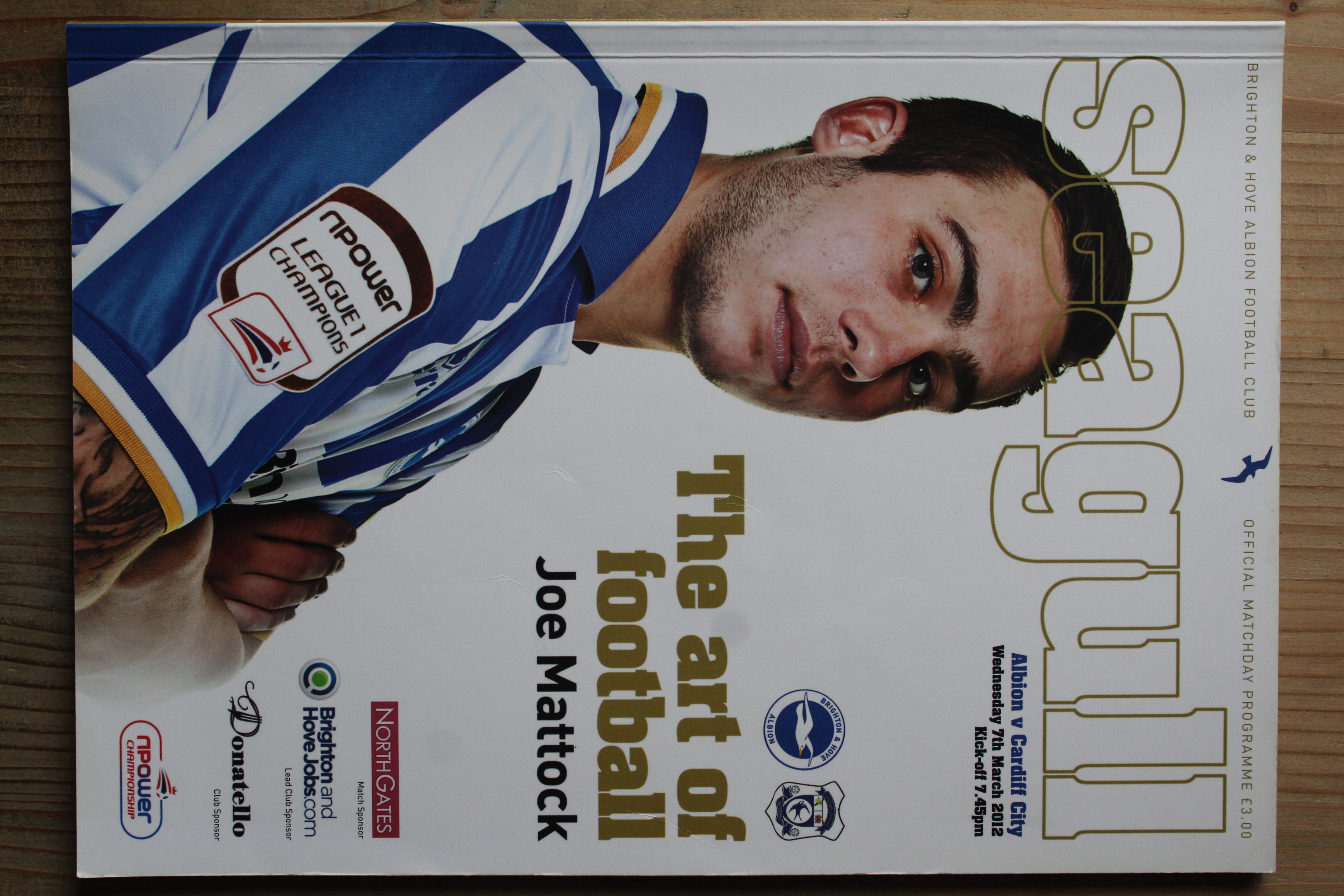 Brighton & Hove Albion FC v Cardiff City FC