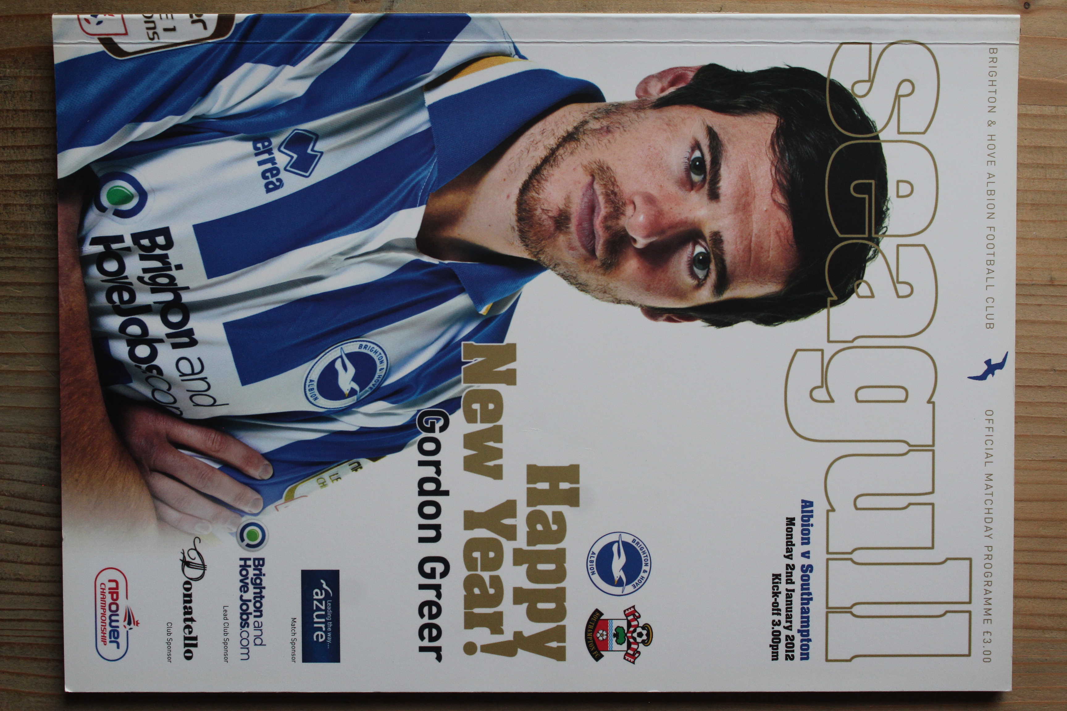 Brighton & Hove Albion FC v Southampton FC