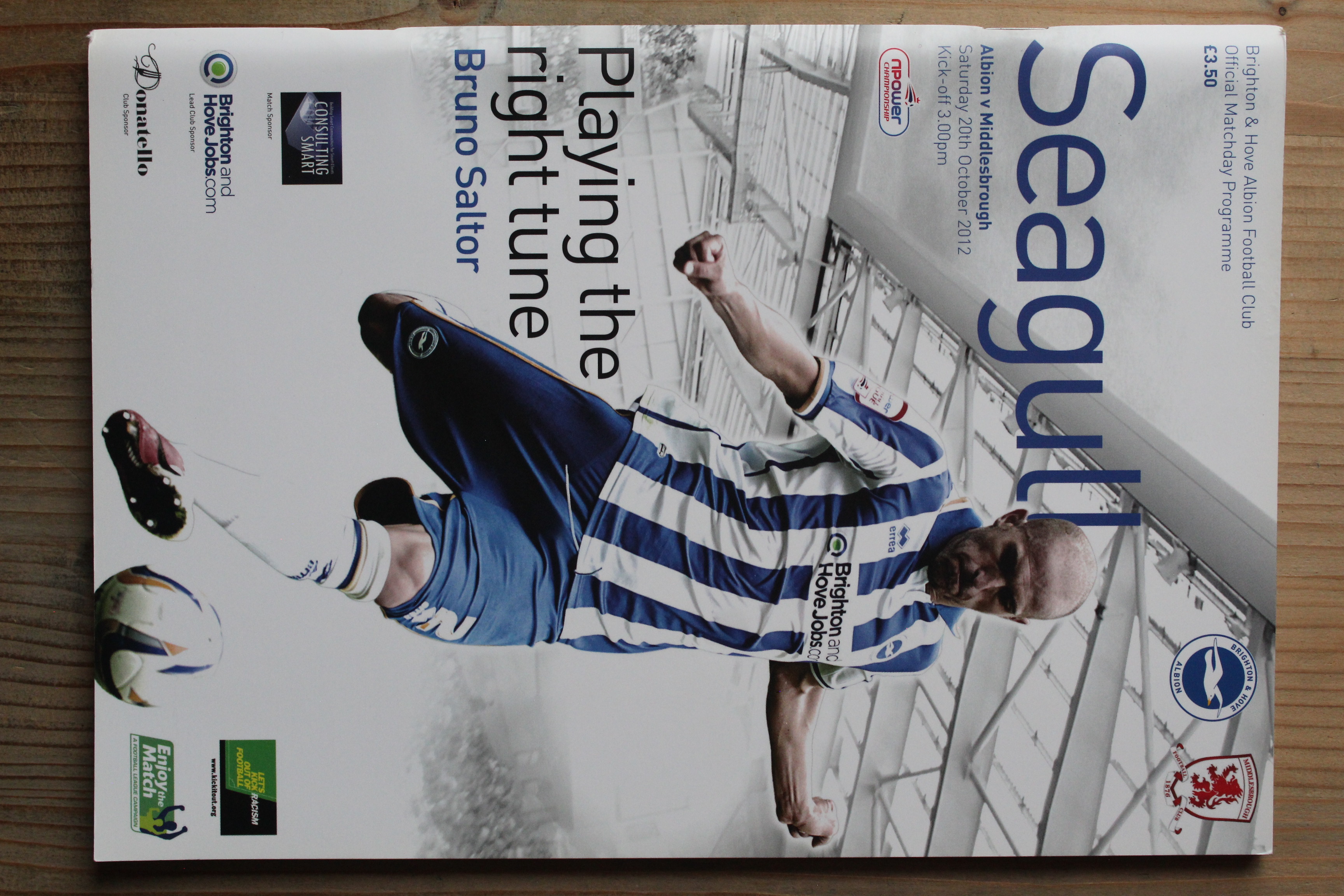 Brighton & Hove Albion FC v Middlesbrough FC