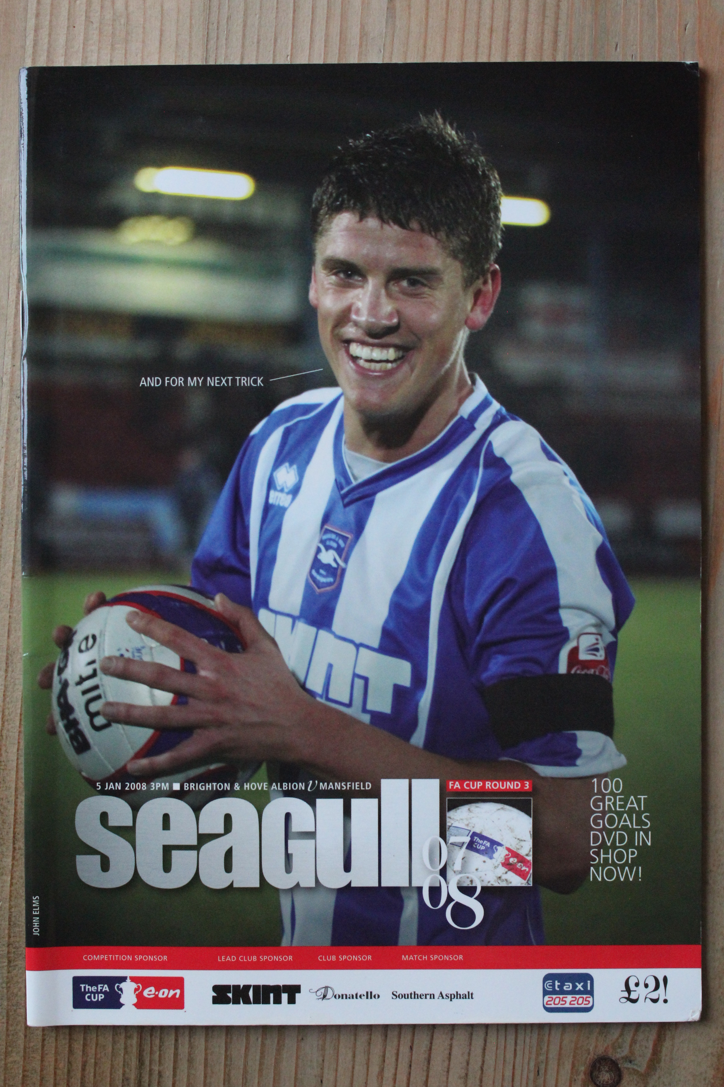 Brighton & Hove Albion FC v Mansfield Town FC