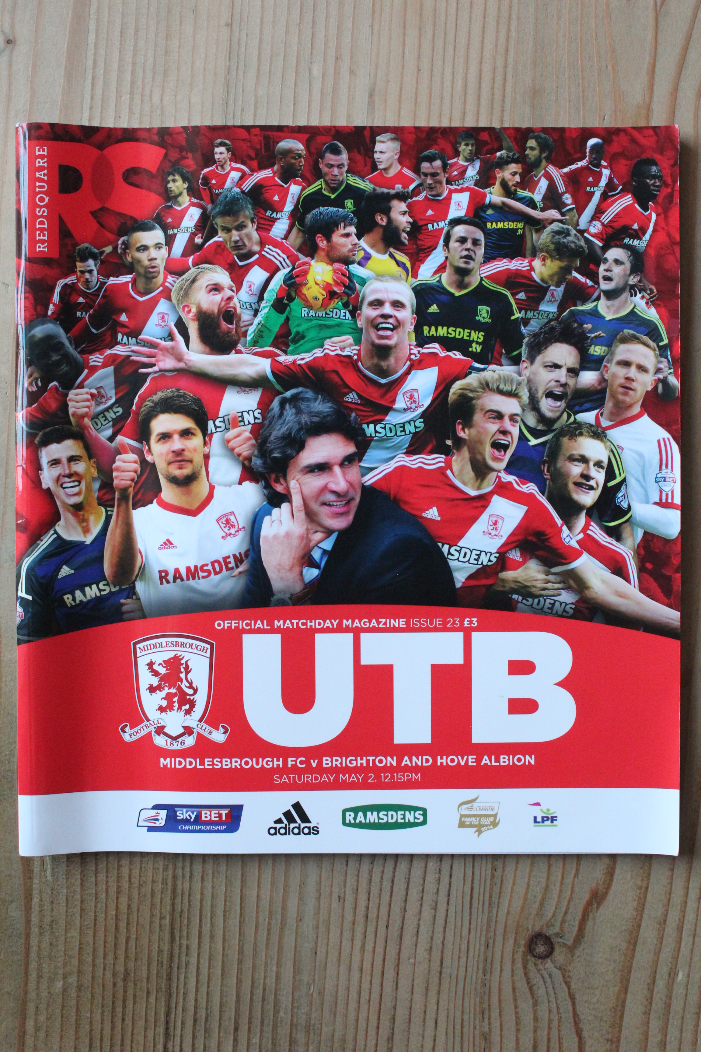 Middlesbrough FC v Brighton & Hove Albion FC