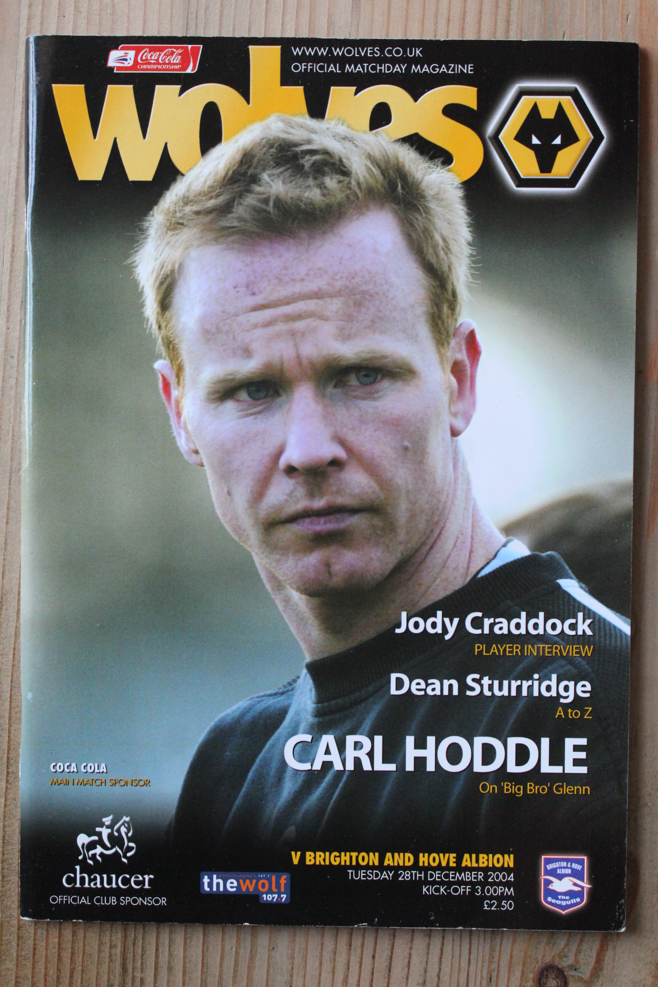 Wolverhampton Wanderers FC v Brighton & Hove Albion FC