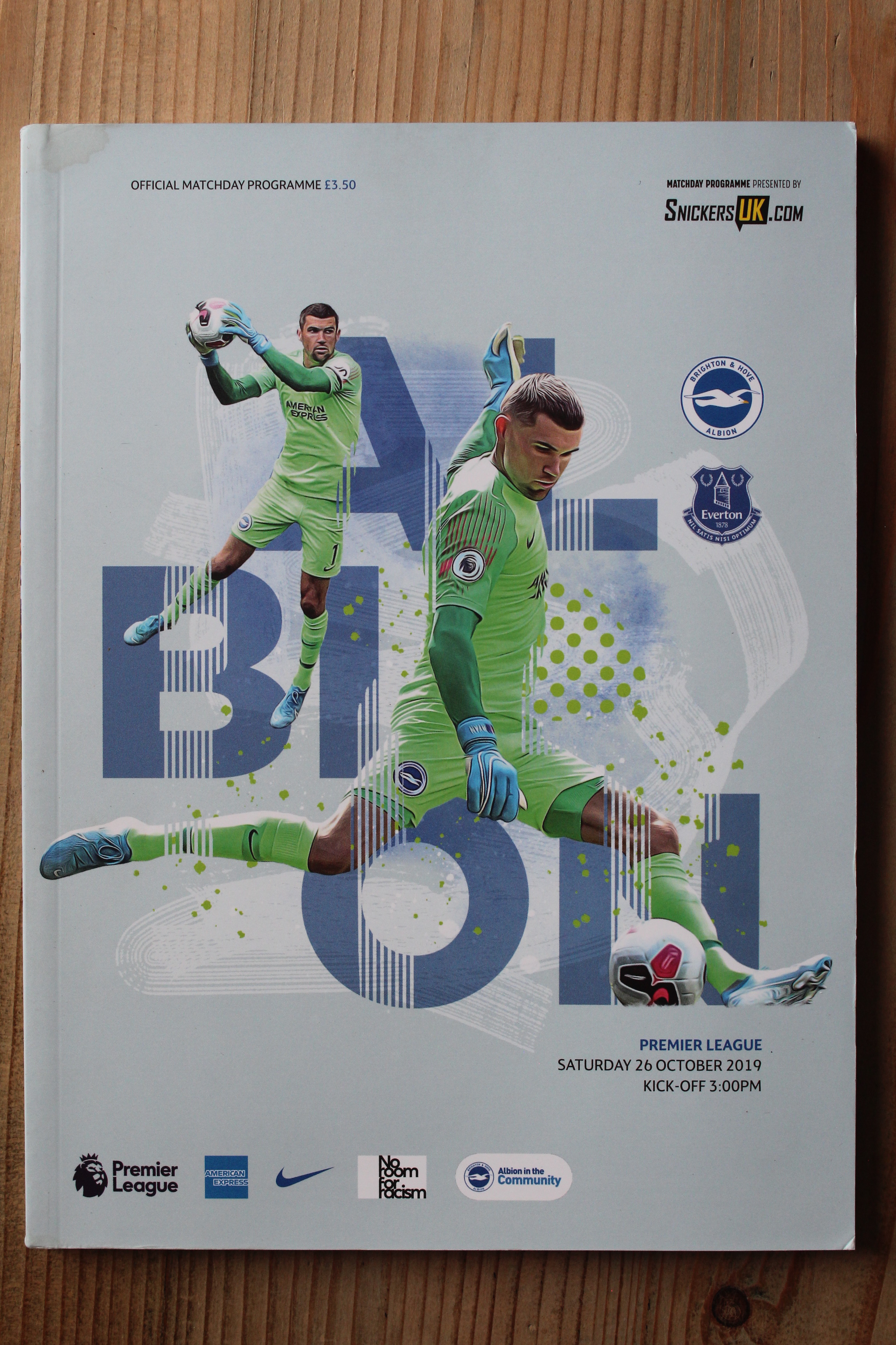 Brighton & Hove Albion FC v Everton FC