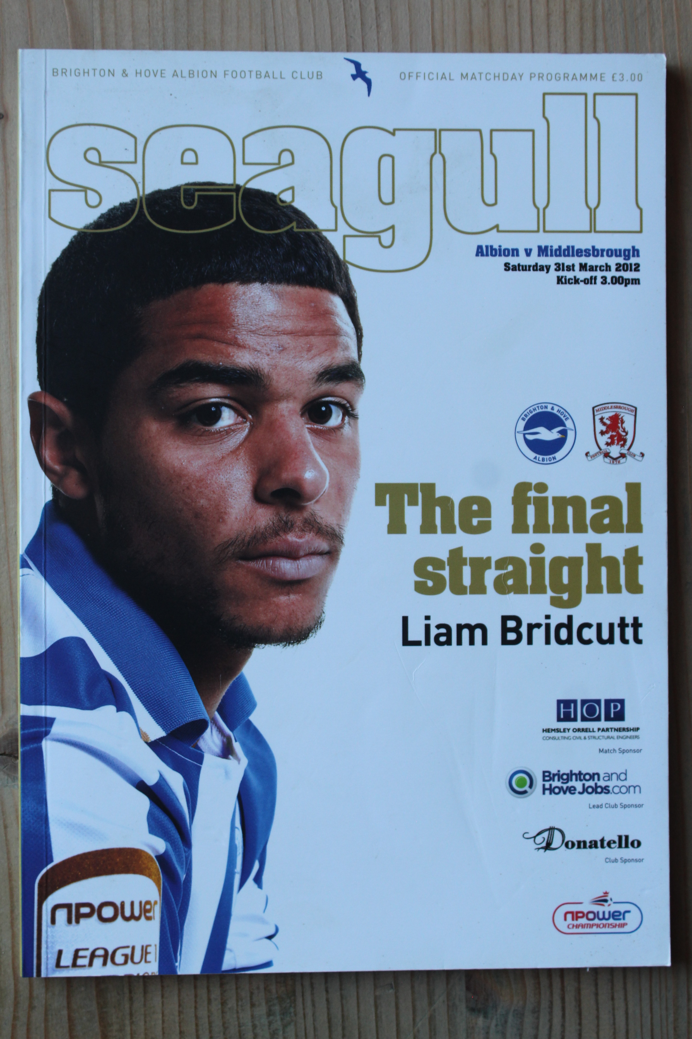 Brighton & Hove Albion FC v Middlesbrough FC