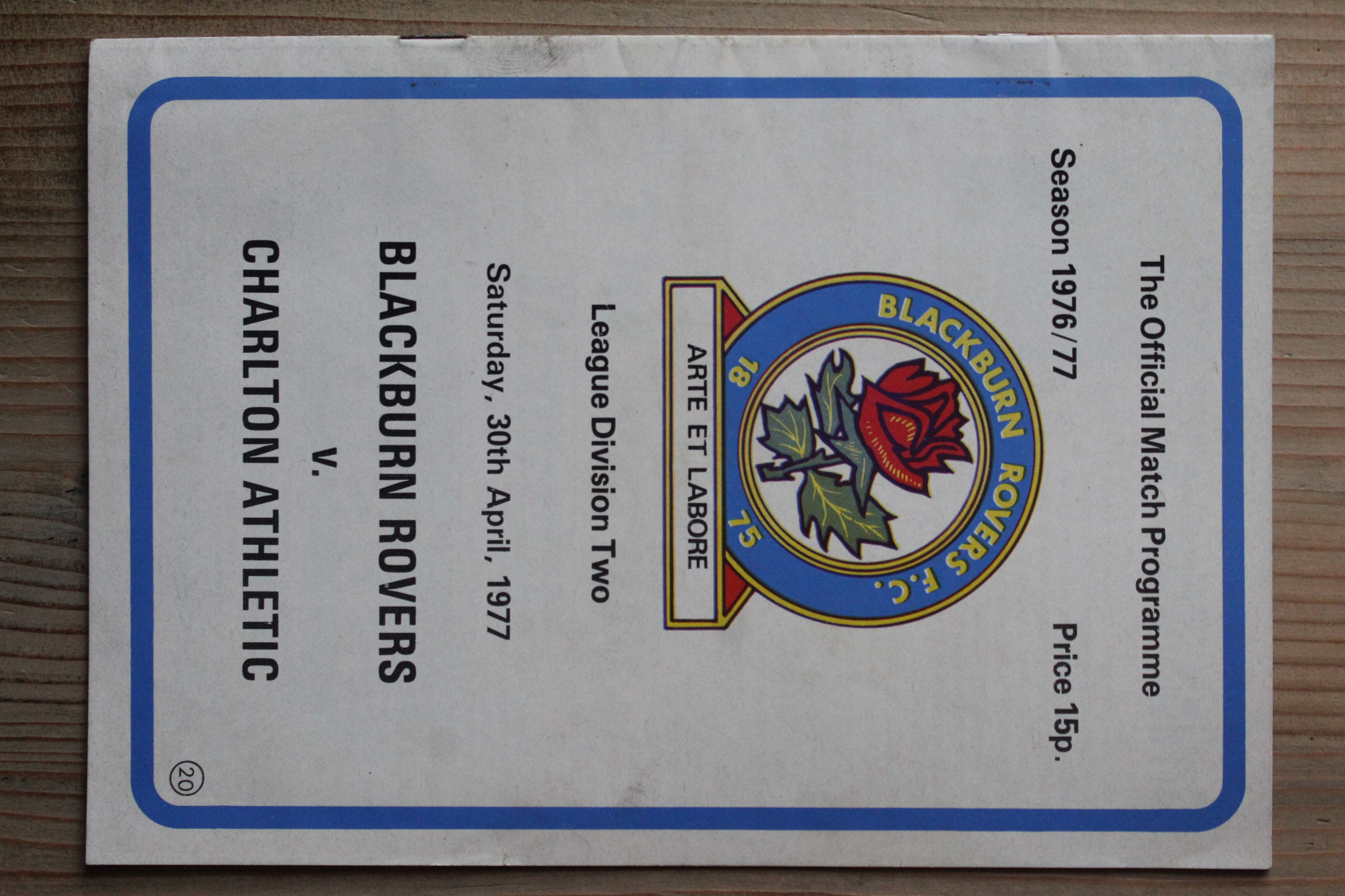 Blackburn Rovers FC v Charlton Athletic FC
