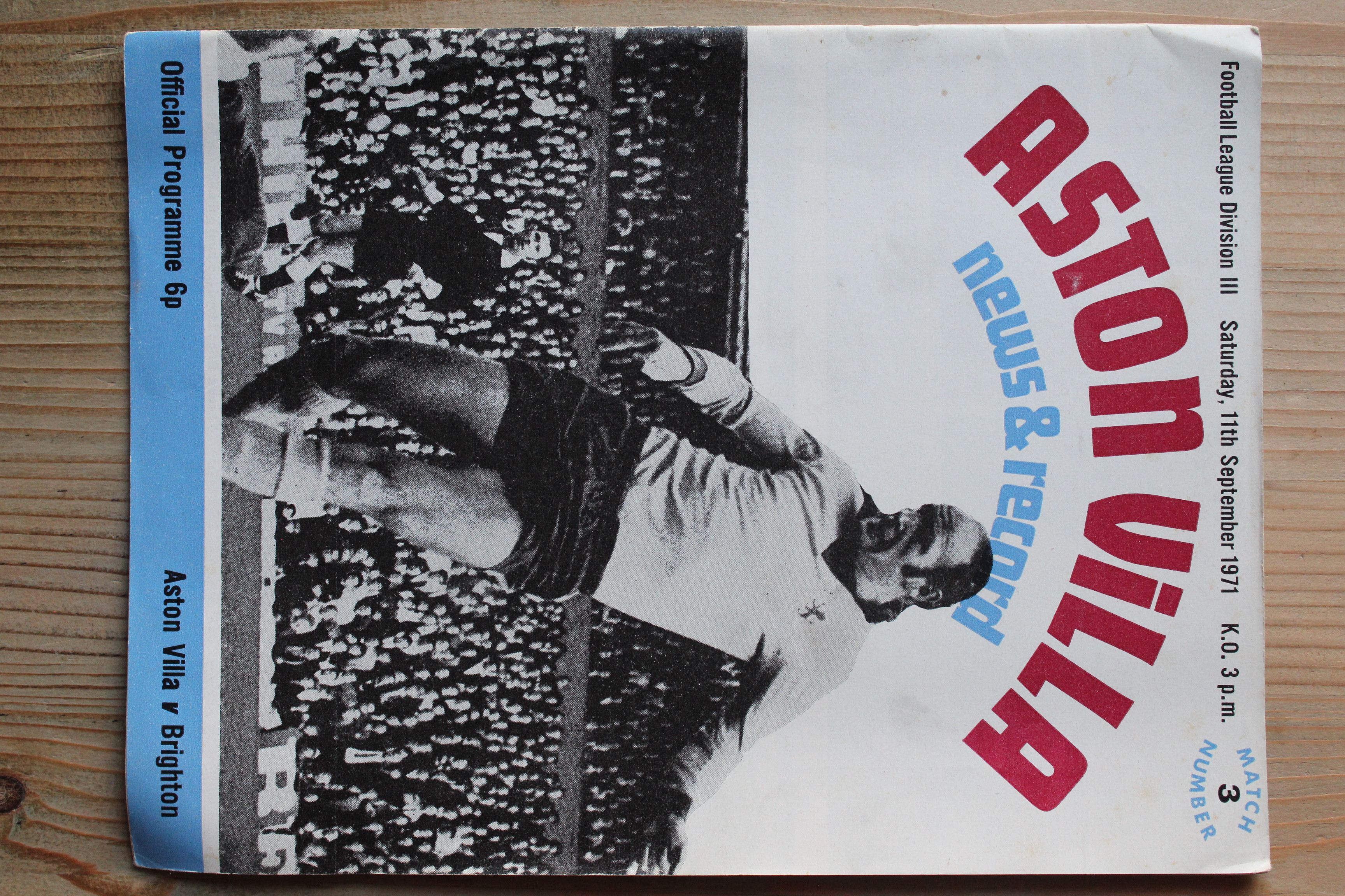 Aston Villa FC v Brighton & Hove Albion FC