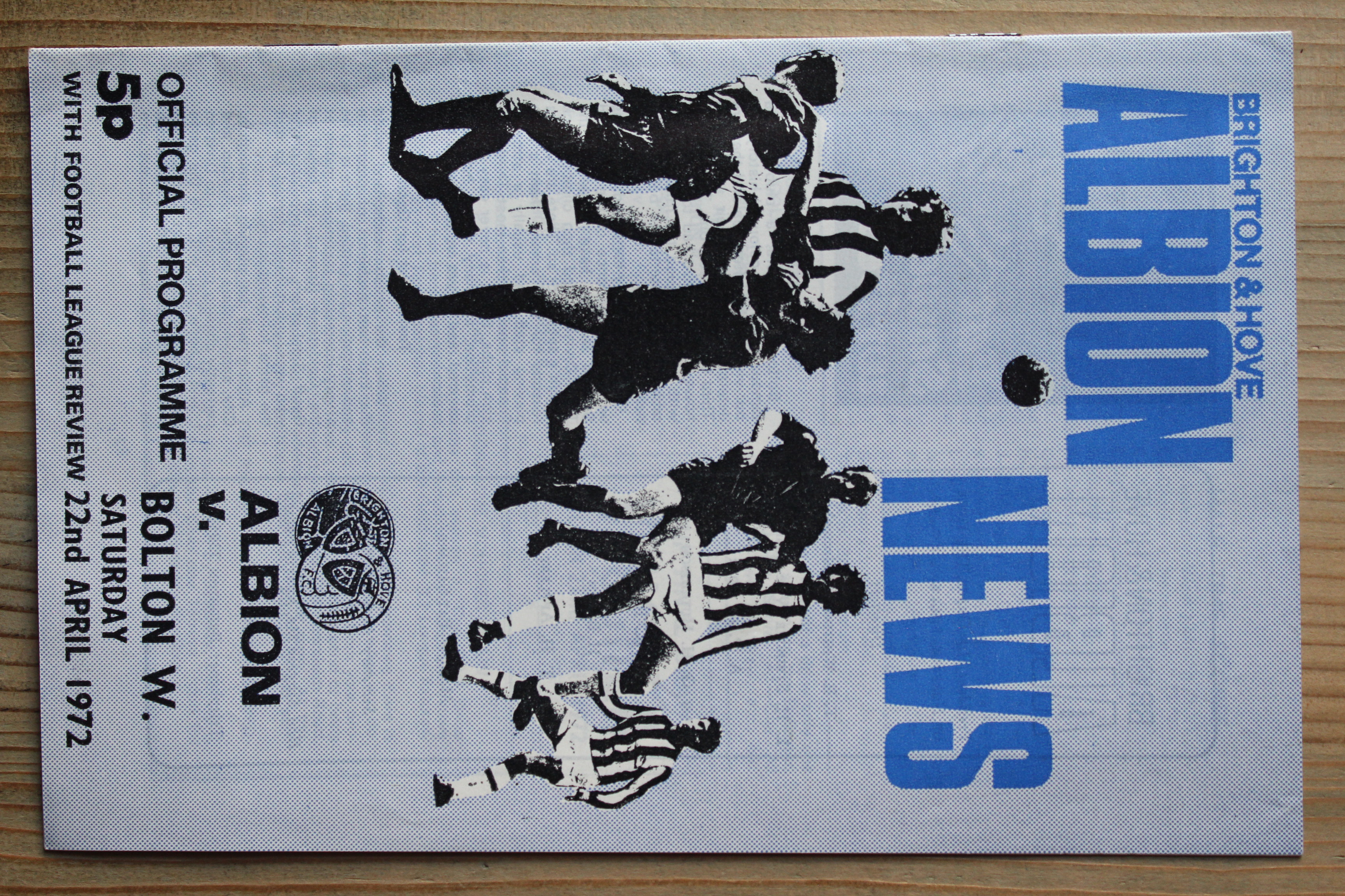 Brighton & Hove Albion FC v Bolton Wanderers FC