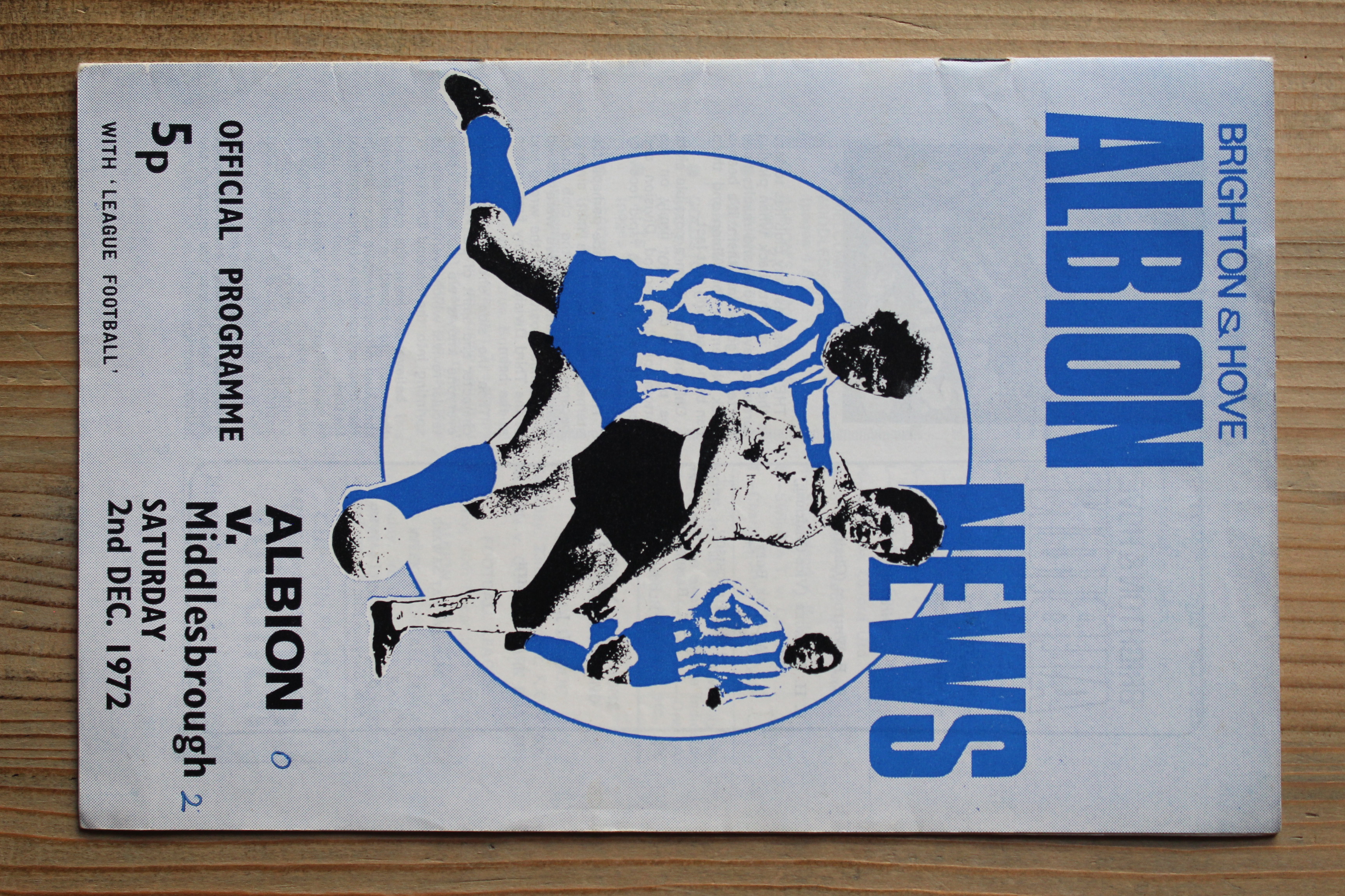 Brighton & Hove Albion FC v Middlesbrough FC