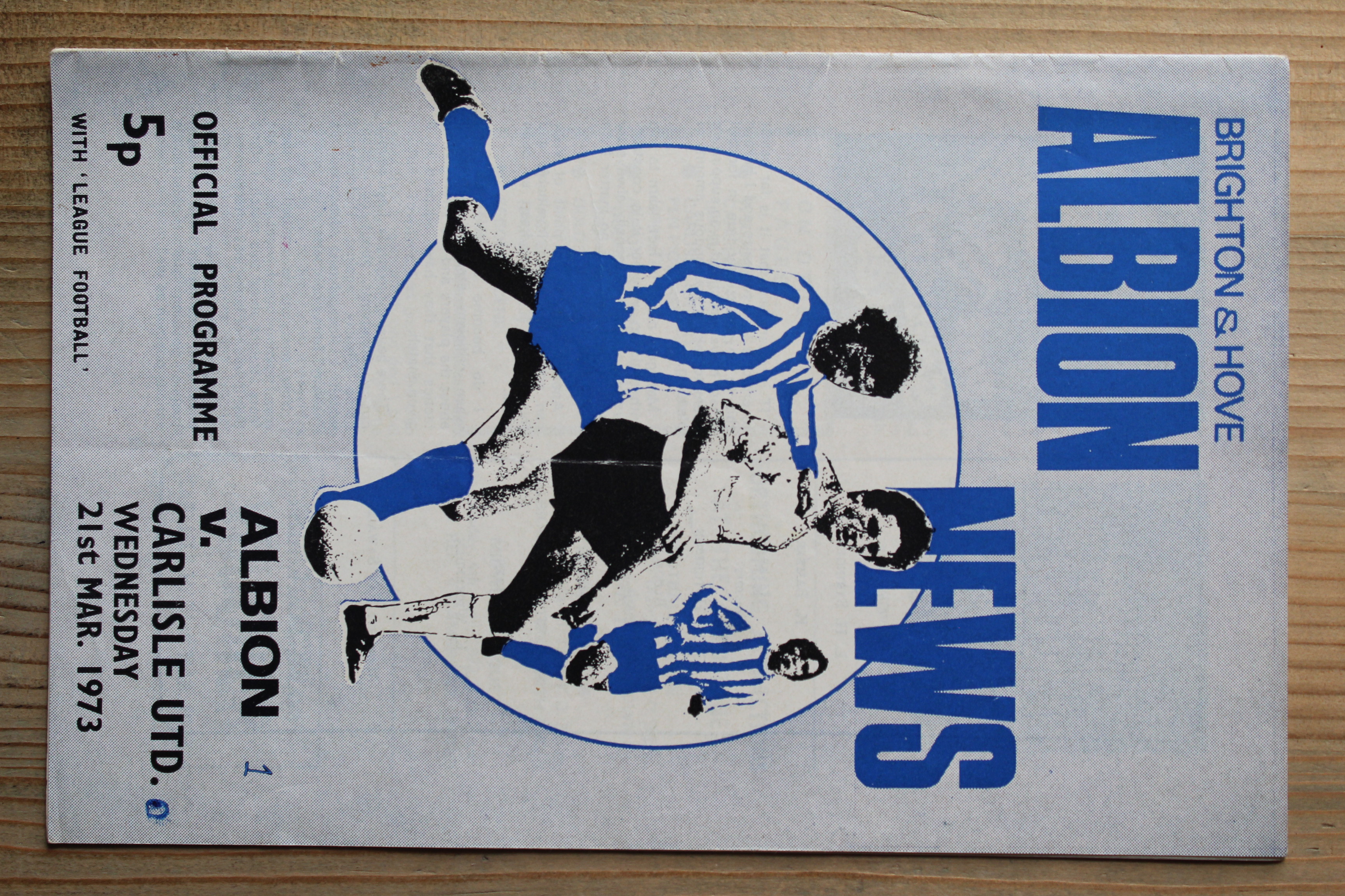 Brighton & Hove Albion FC v Carlisle United FC