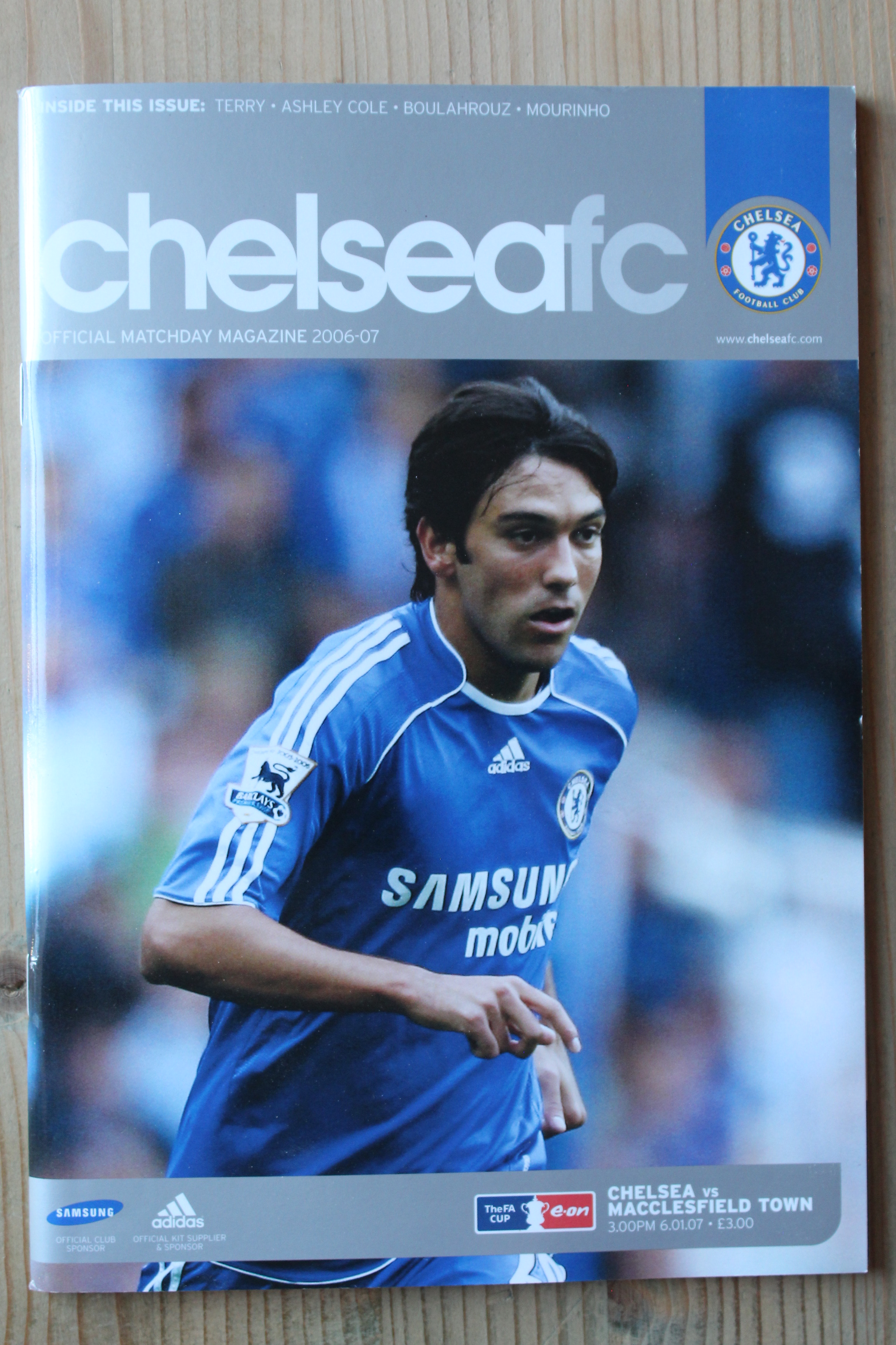 Chelsea FC v Macclesfield Town FC
