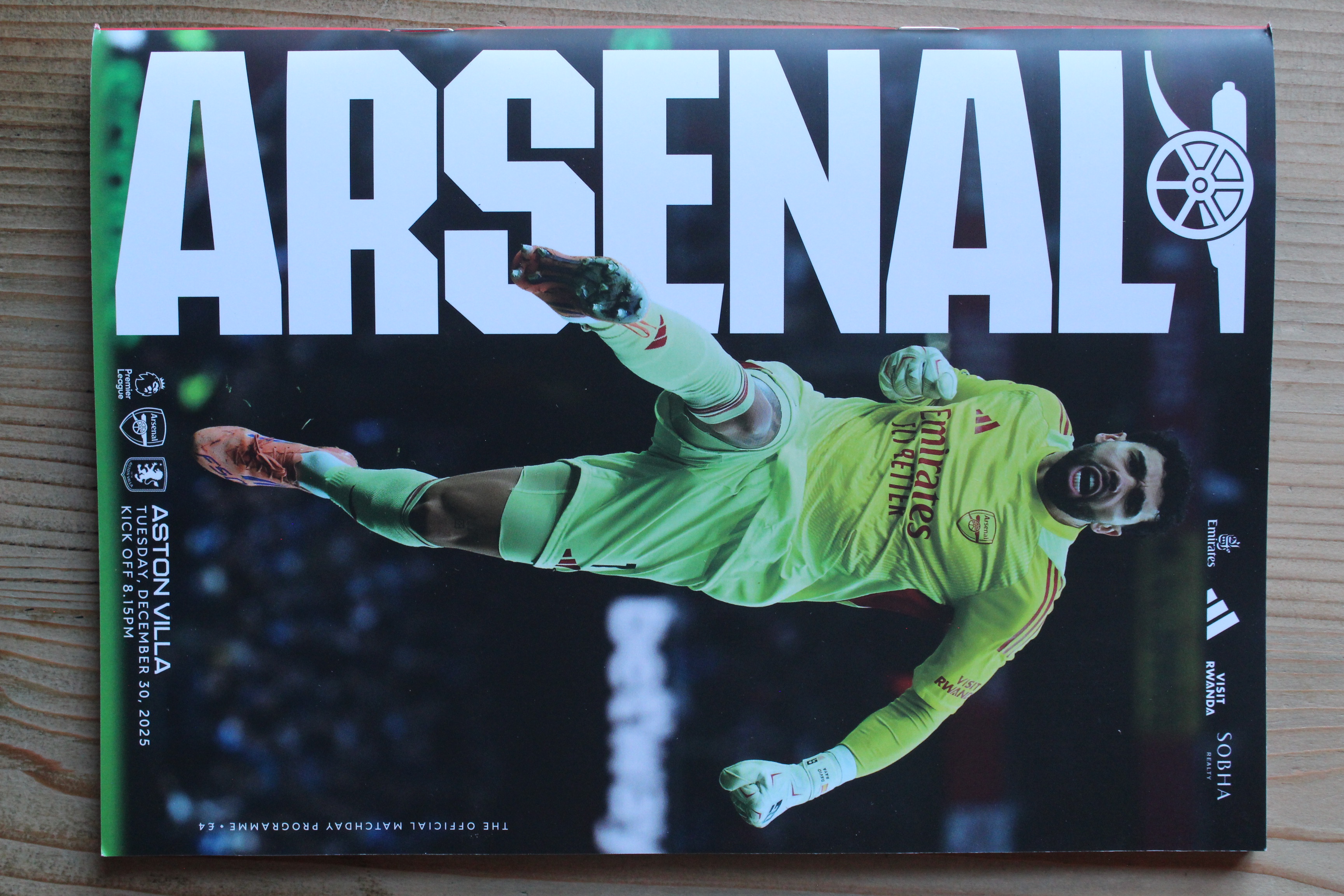 Arsenal FC v Aston Villa FC