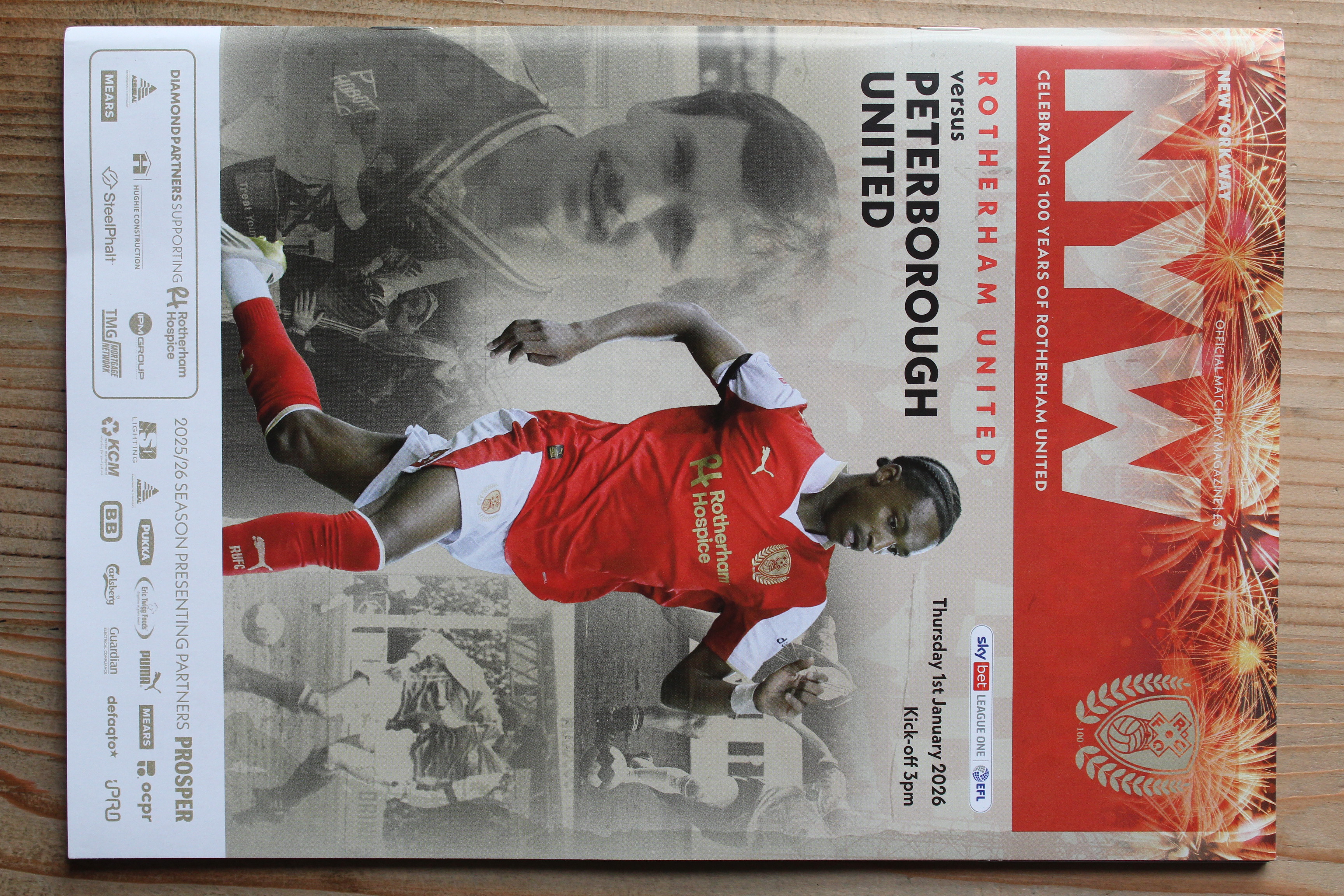 Rotherham United FC v Peterborough United FC