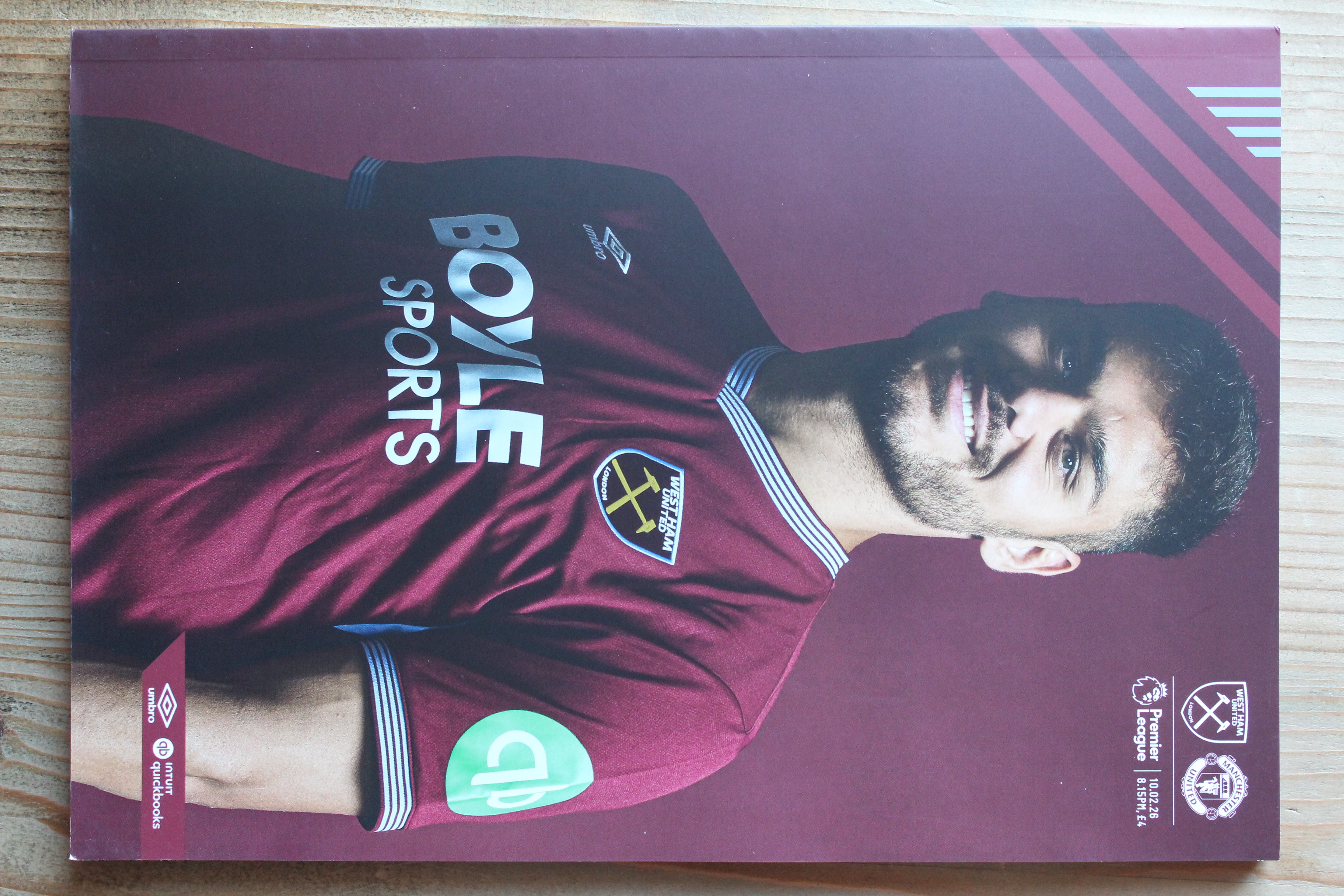 West Ham United FC v Manchester United FC