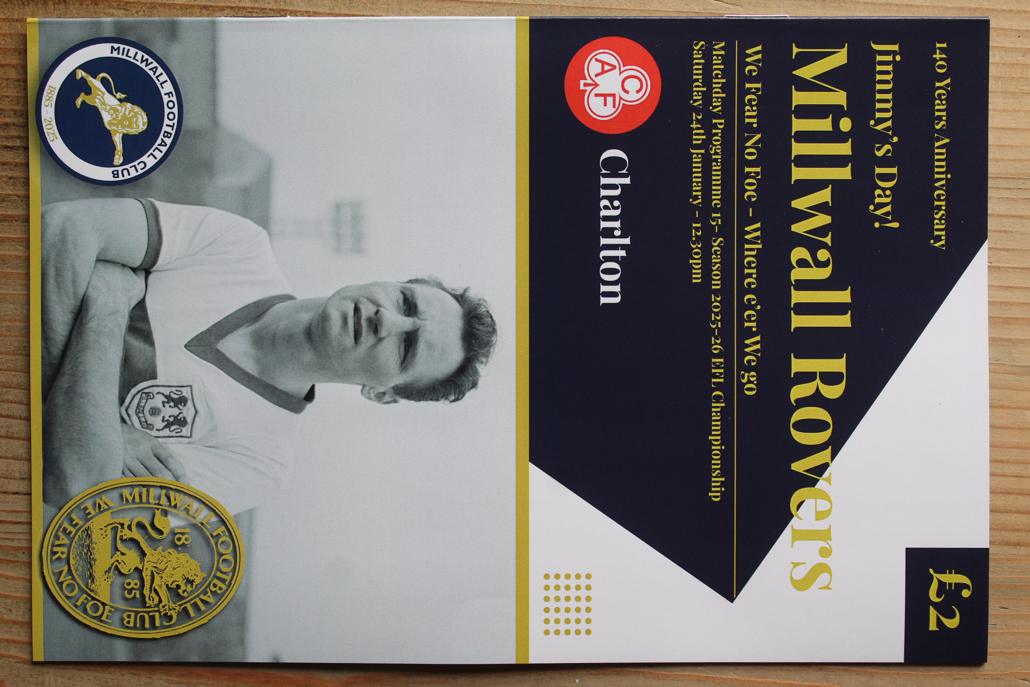 Millwall FC v Charlton Athletic FC