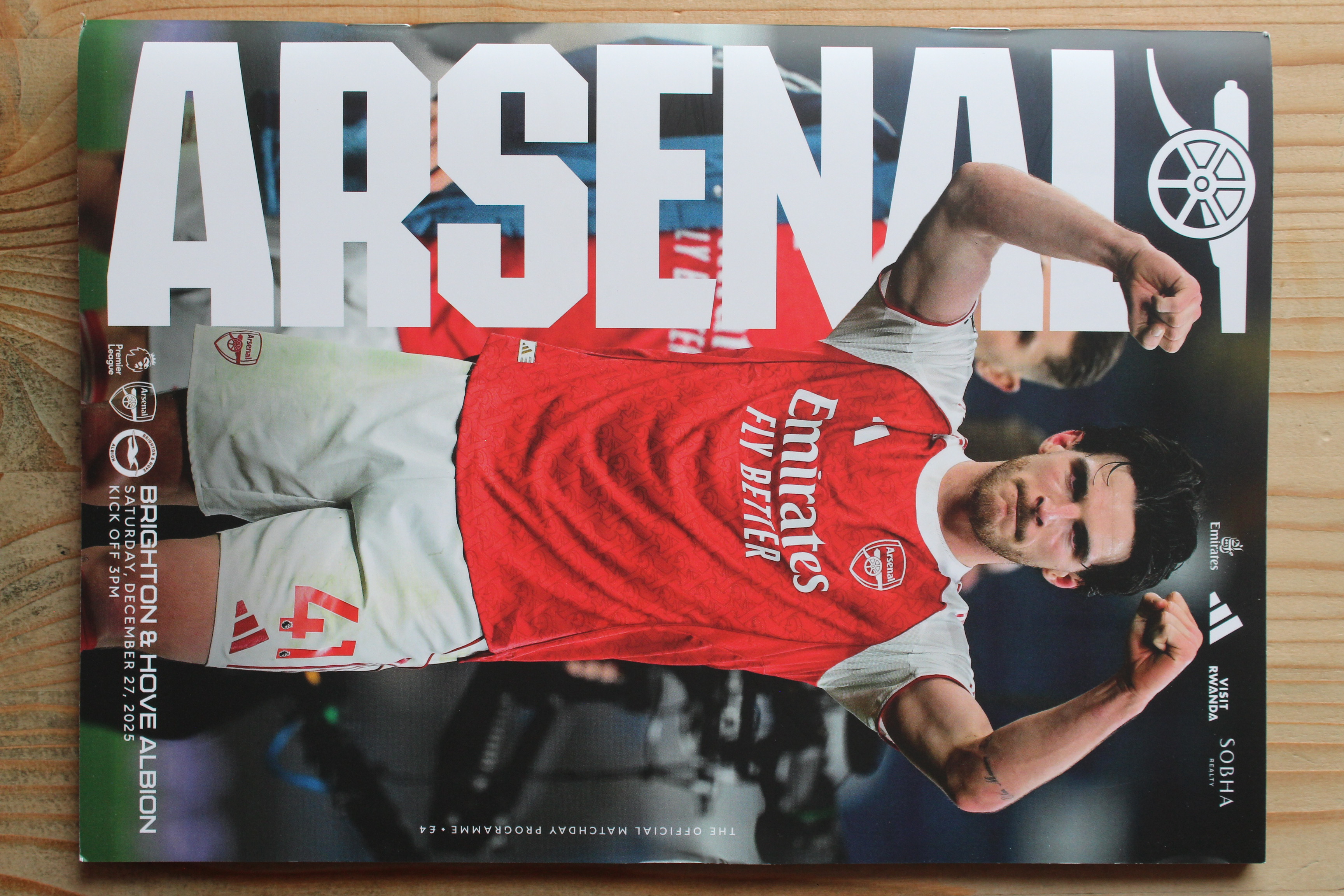 Arsenal FC v Brighton & Hove Albion FC