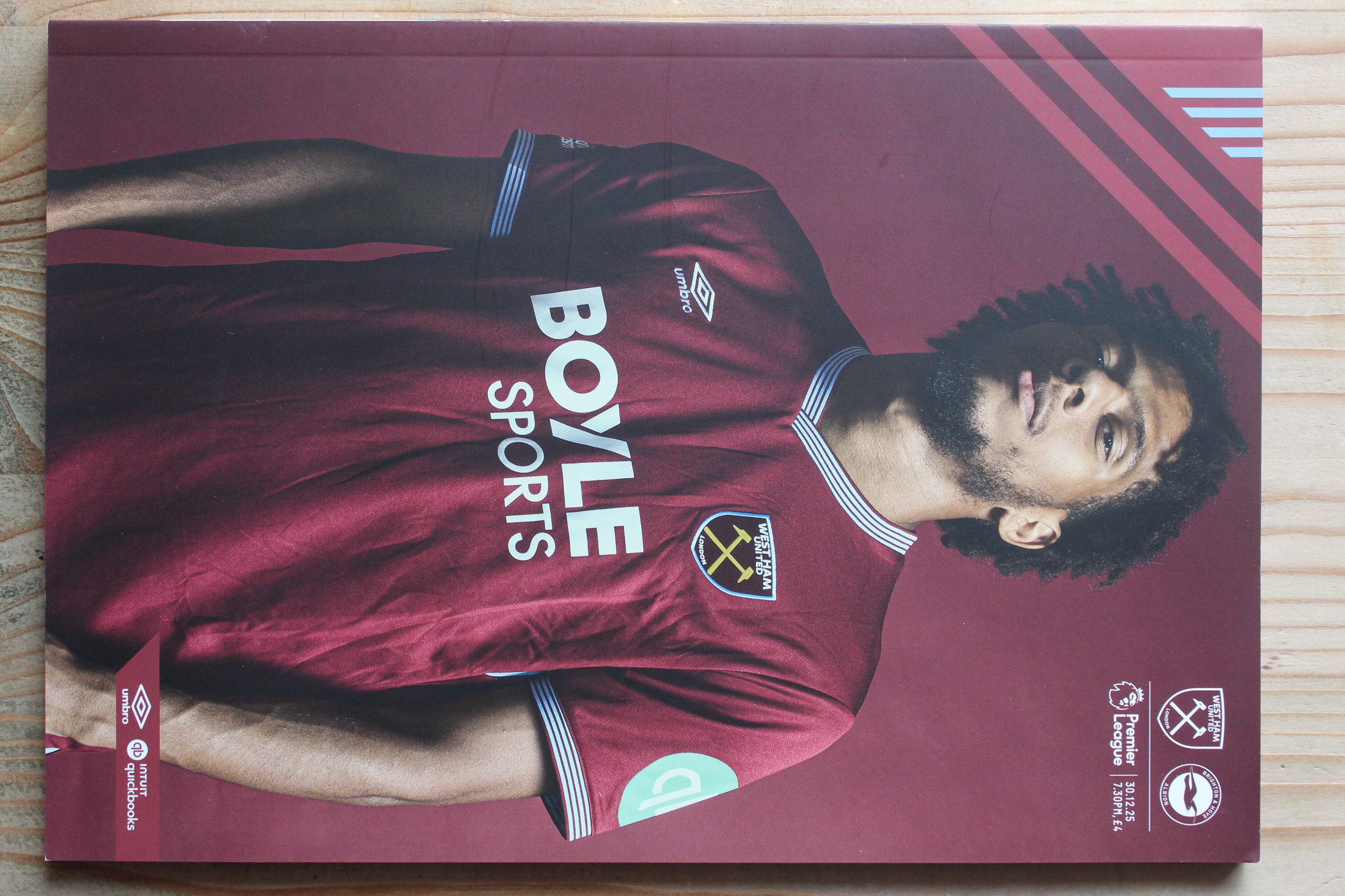 West Ham United FC v Brighton & Hove Albion FC