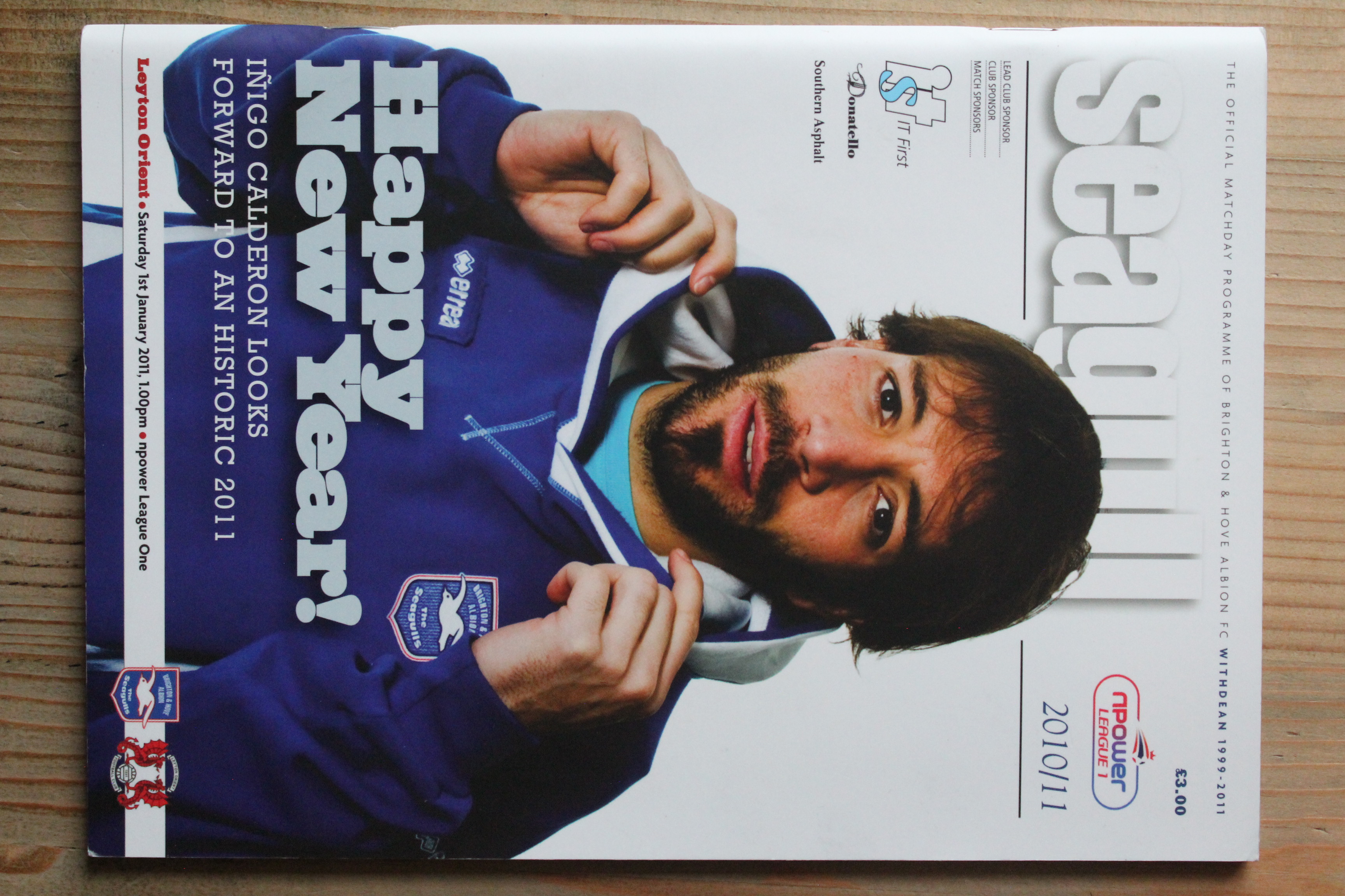 Brighton & Hove Albion FC v Leyton Orient FC