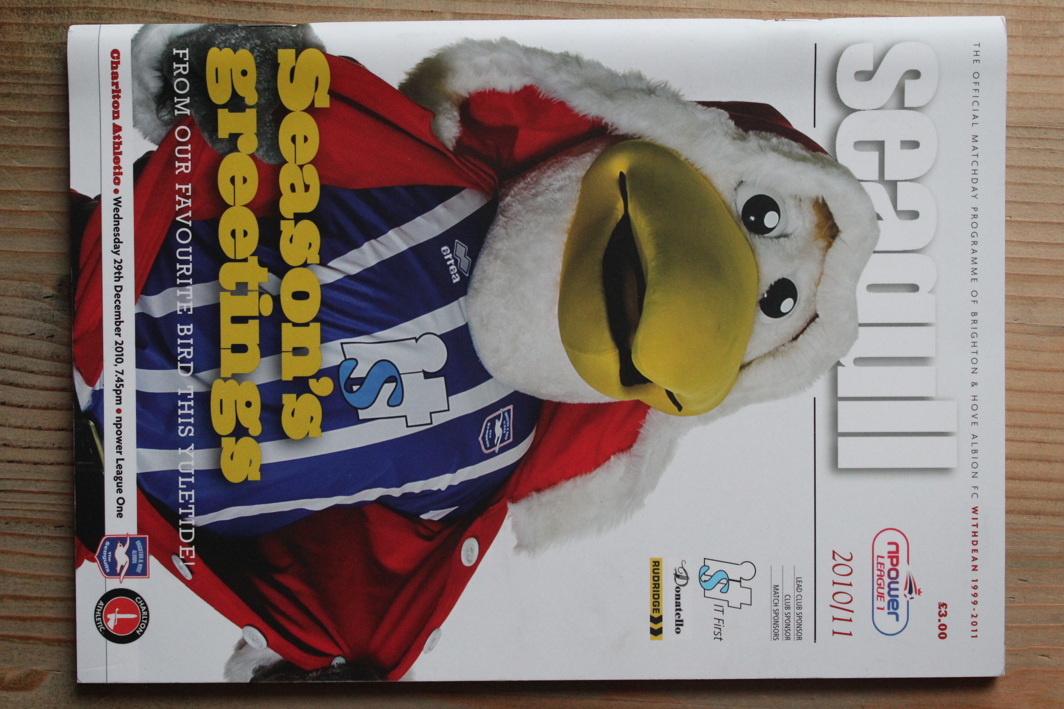 Brighton & Hove Albion FC v Charlton Athletic FC