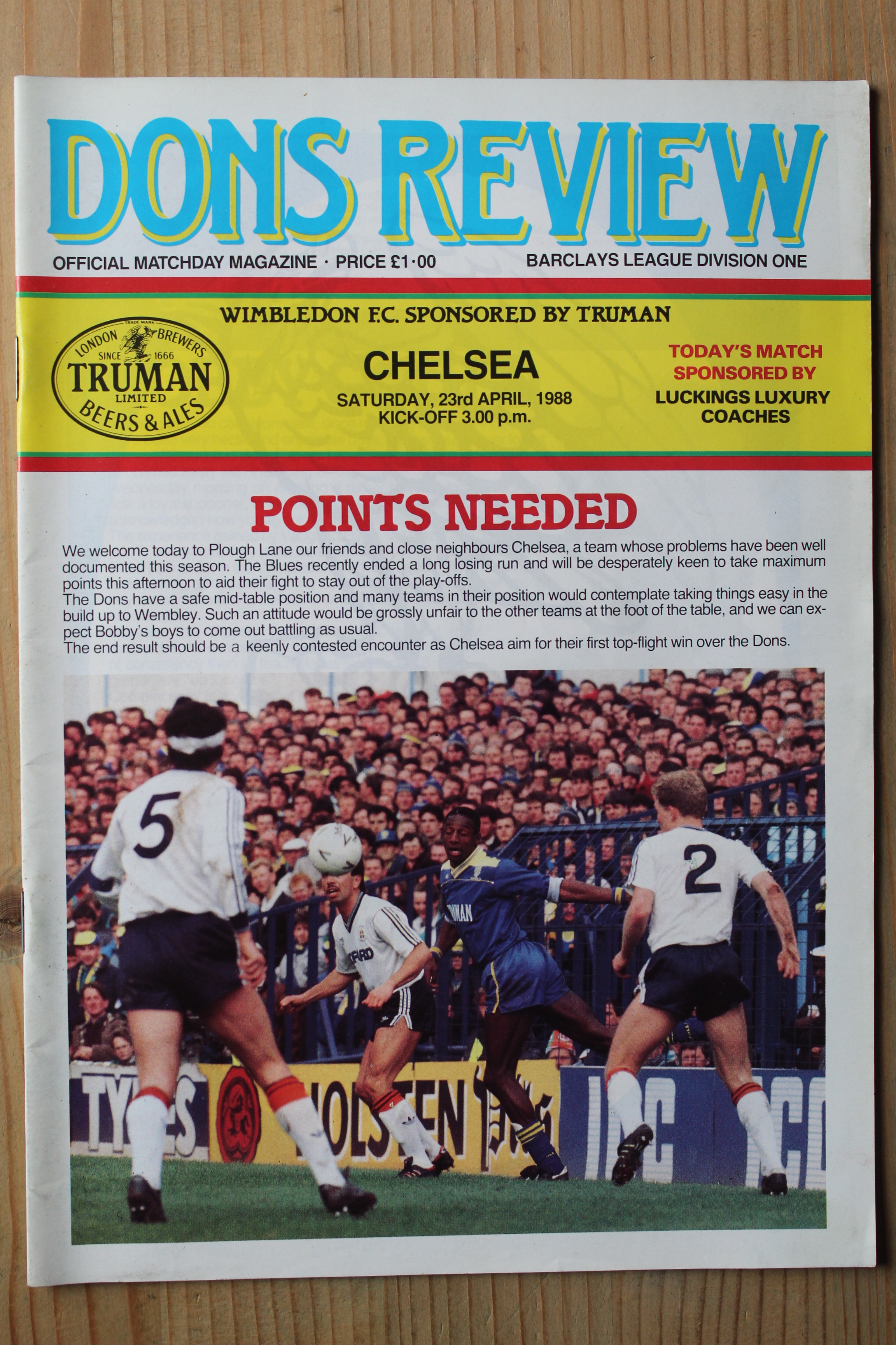 Wimbledon v Chelsea FC