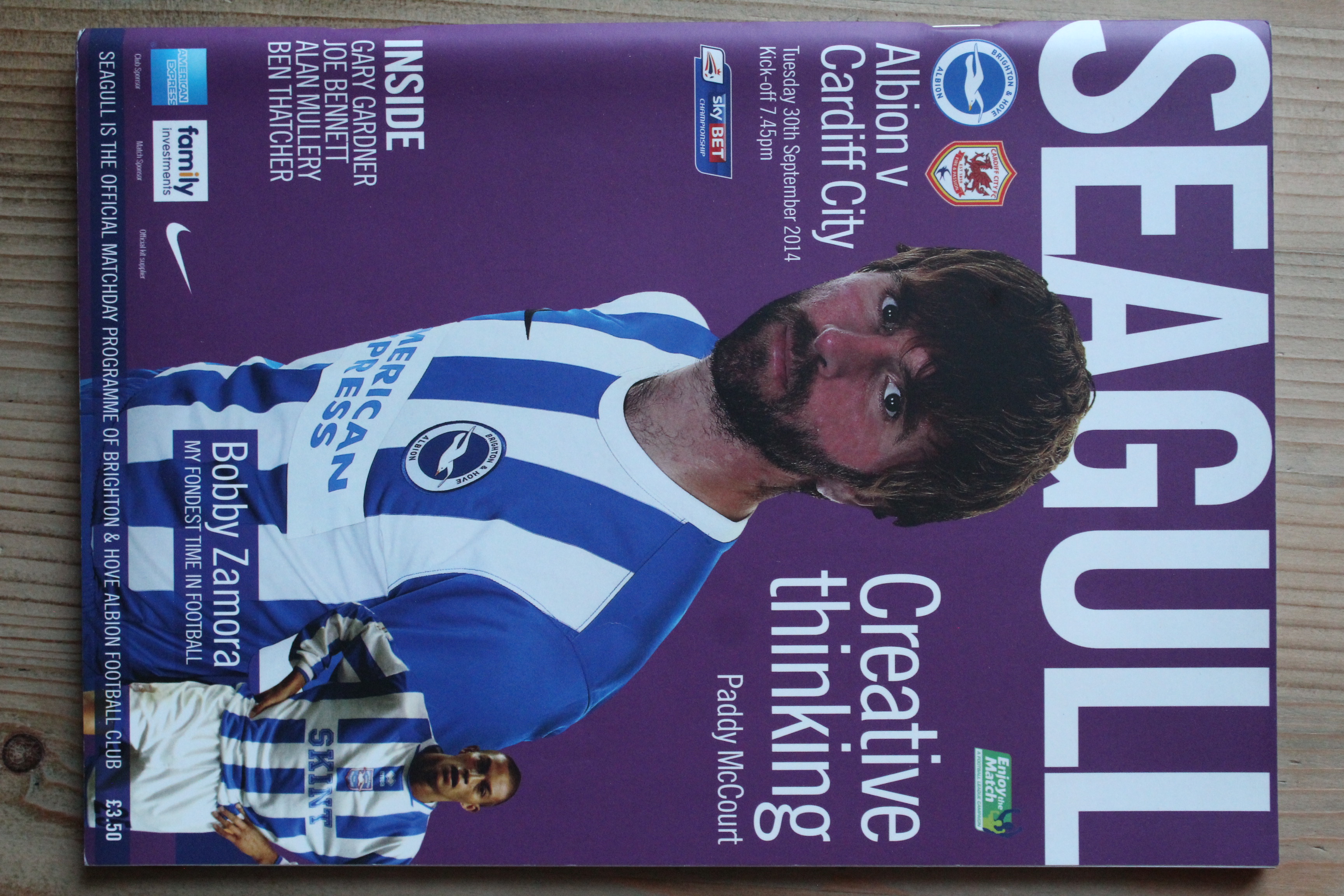 Brighton & Hove Albion FC v Cardiff City FC