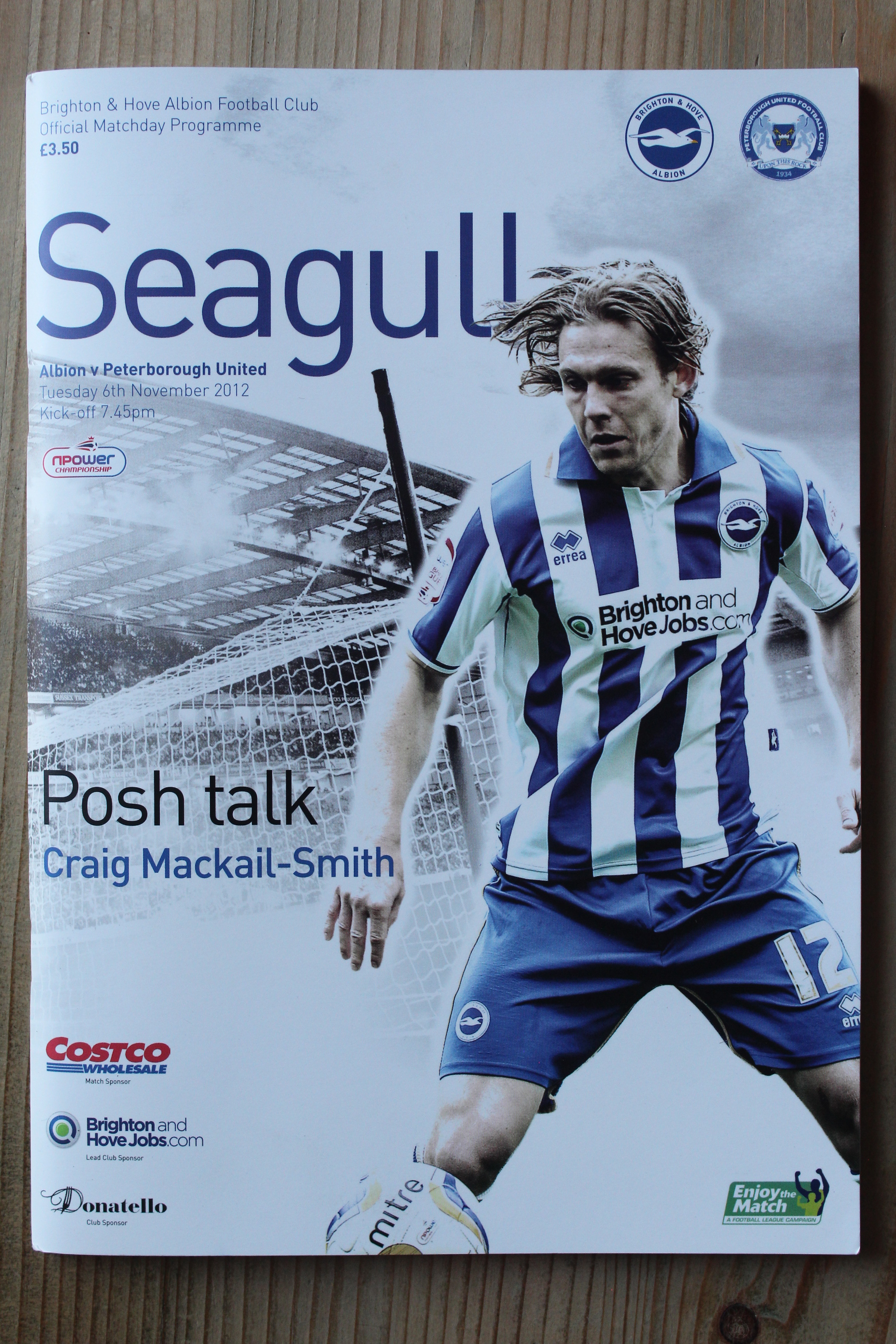Brighton & Hove Albion FC v Peterborough United FC