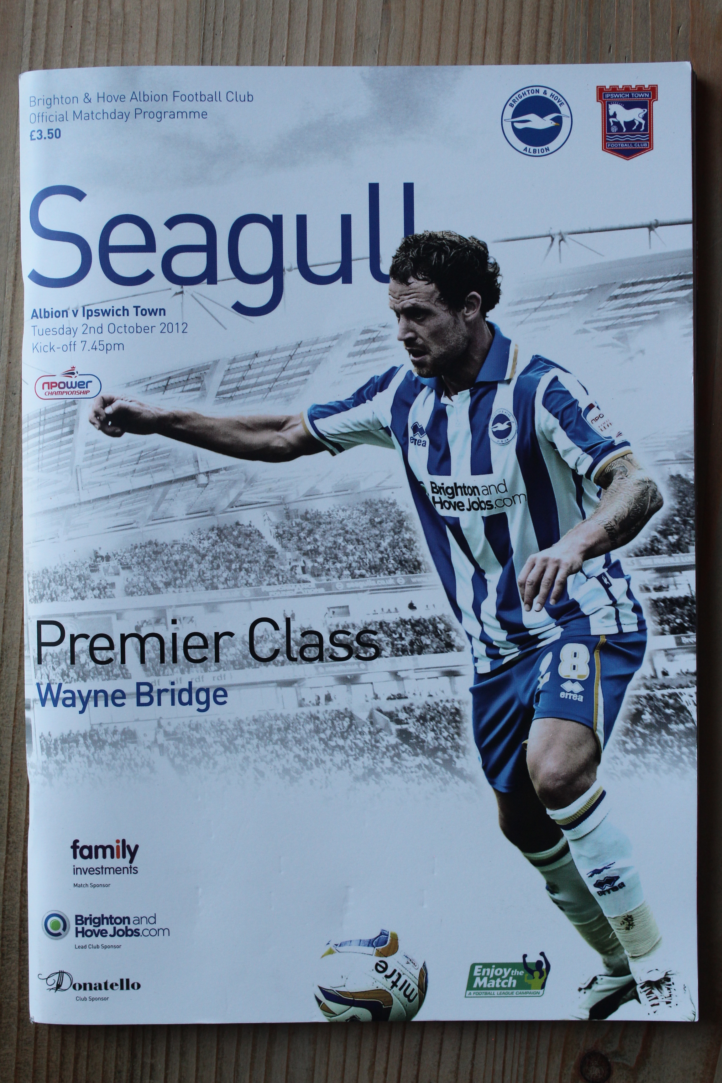 Brighton & Hove Albion FC v Ipswich Town FC
