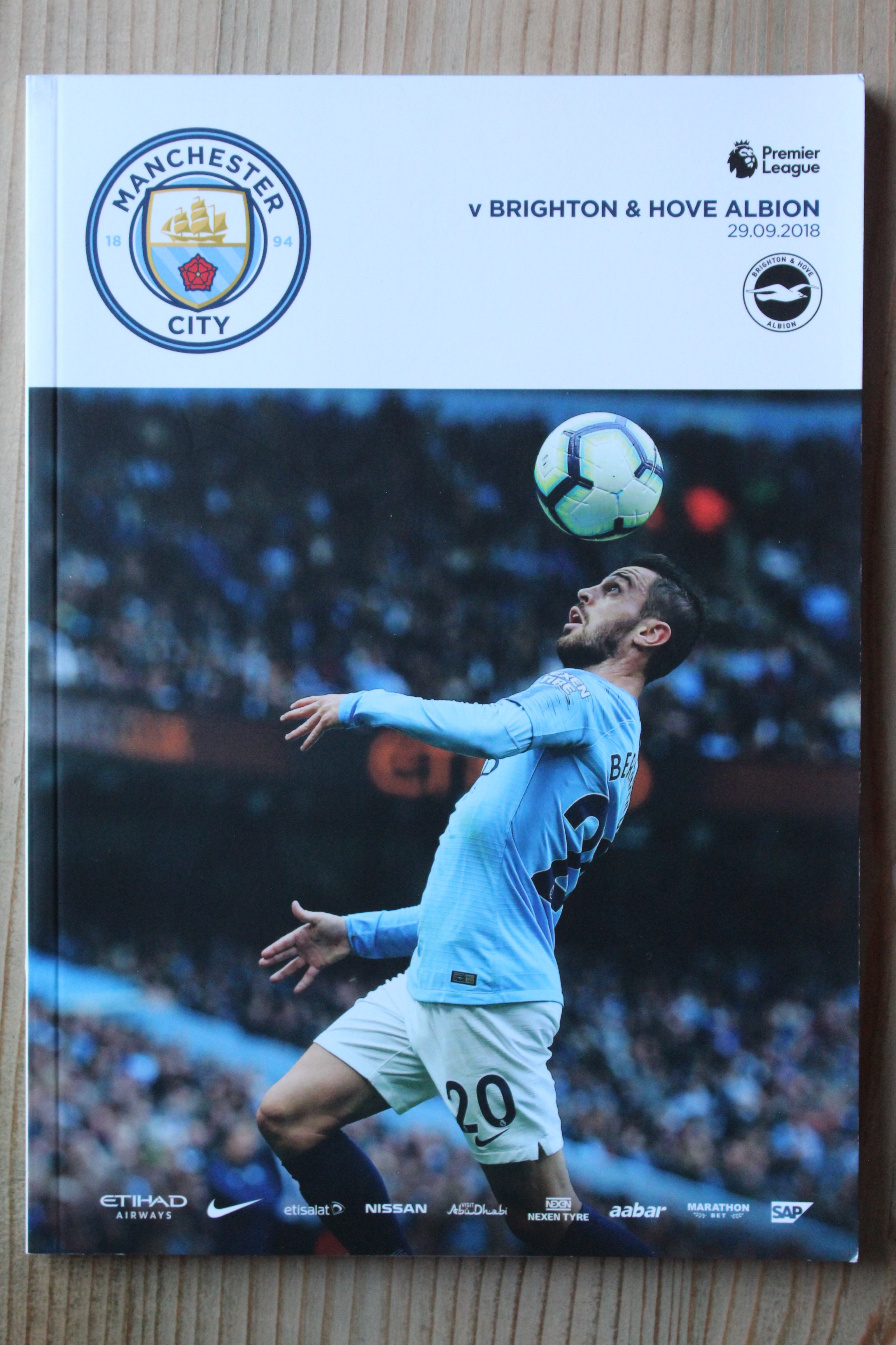 Manchester City FC v Brighton & Hove Albion FC